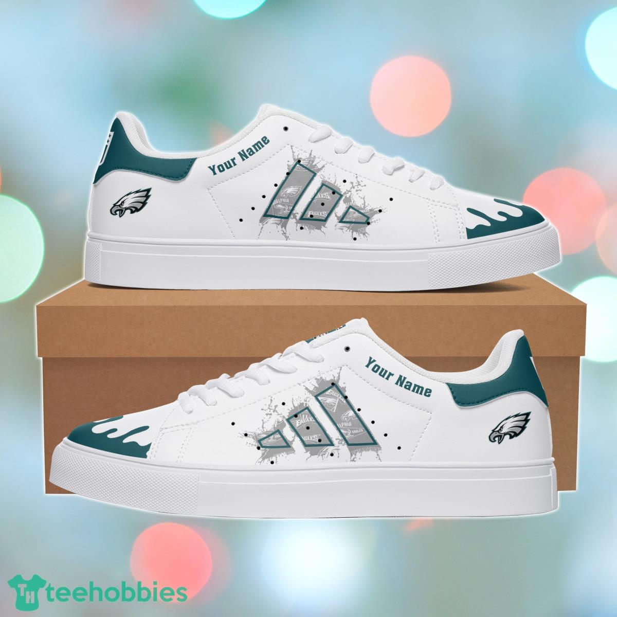Philadelphia Eagles Personalized Stan Smith Sneakers Best Gift For Real Fans Product Photo 1