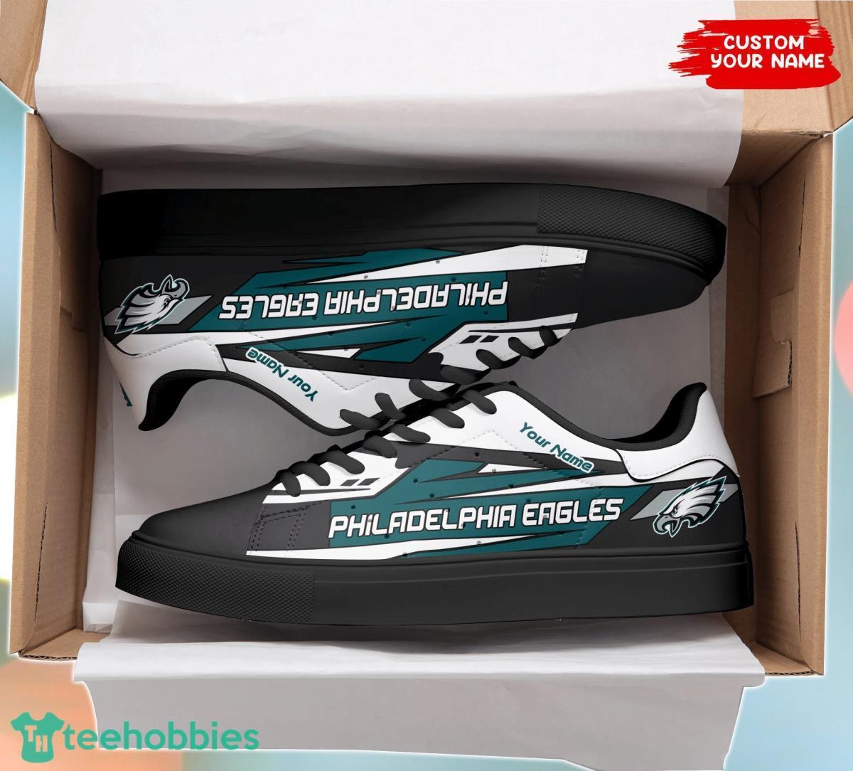 Philadelphia Eagles Personalized Stan Smith Sneakers Special Gift For Fans Product Photo 2