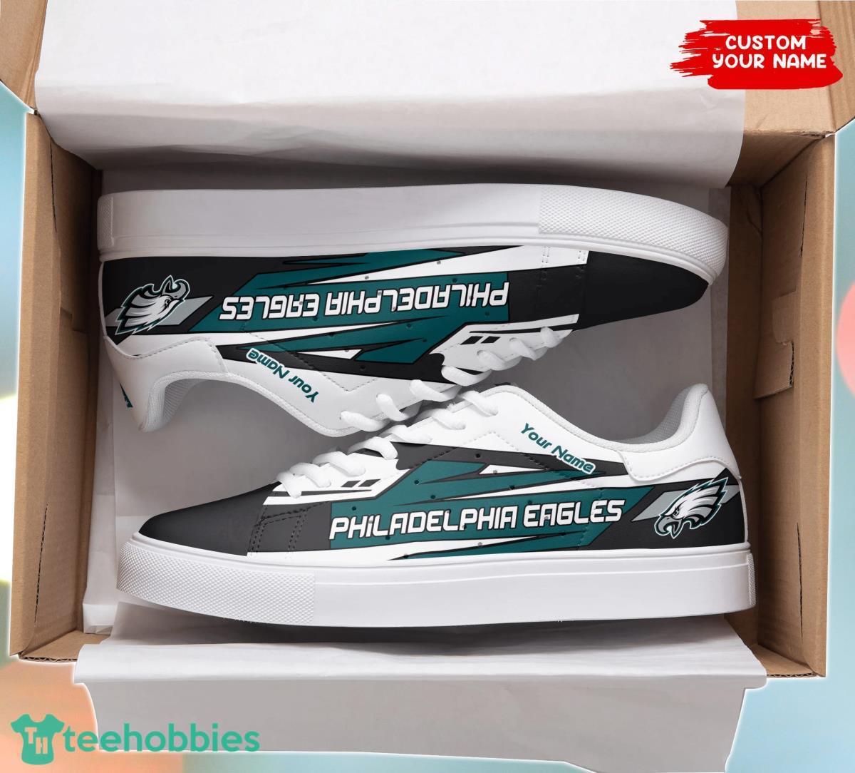 Philadelphia Eagles Personalized Stan Smith Sneakers Special Gift For Fans Product Photo 1