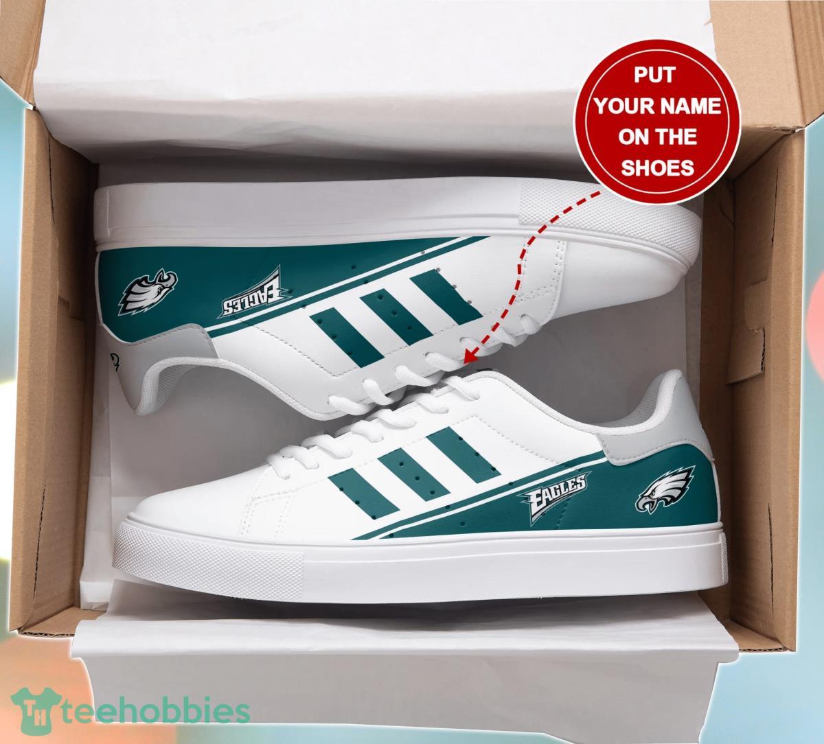 Philadelphia Eagles Personalized Stan Smith Sneakers Style Gift For Fans Product Photo 2