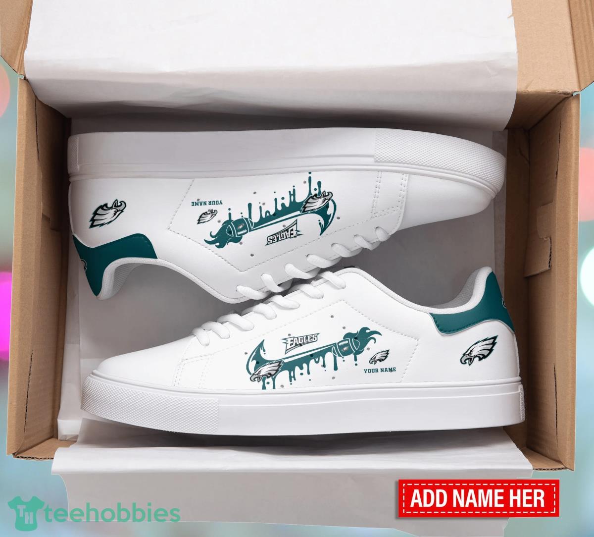 Philadelphia Eagles Personalized Stan Smith Sneakers Style Gift For Men And Women Fans Product Photo 2