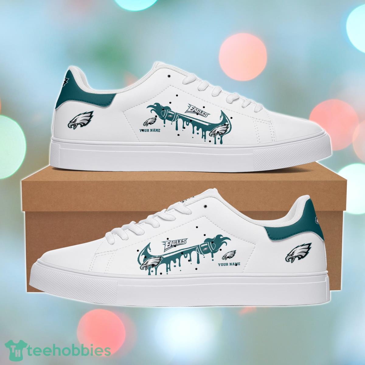 Philadelphia Eagles Personalized Stan Smith Sneakers Style Gift For Men And Women Fans Product Photo 1