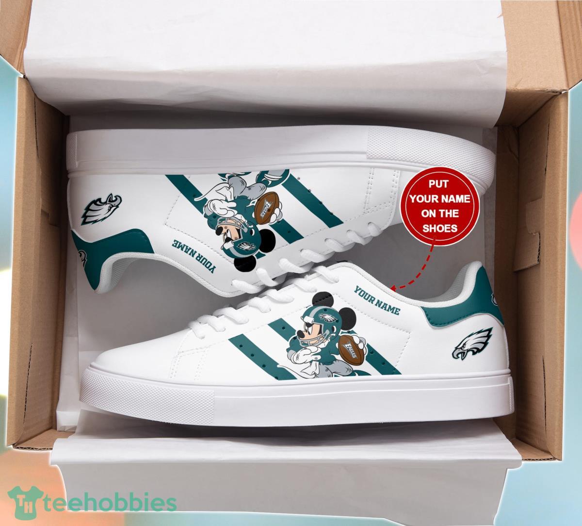 Philadelphia Eagles Personalized Stan Smith Sneakers Style Gift For Real Fans Product Photo 1