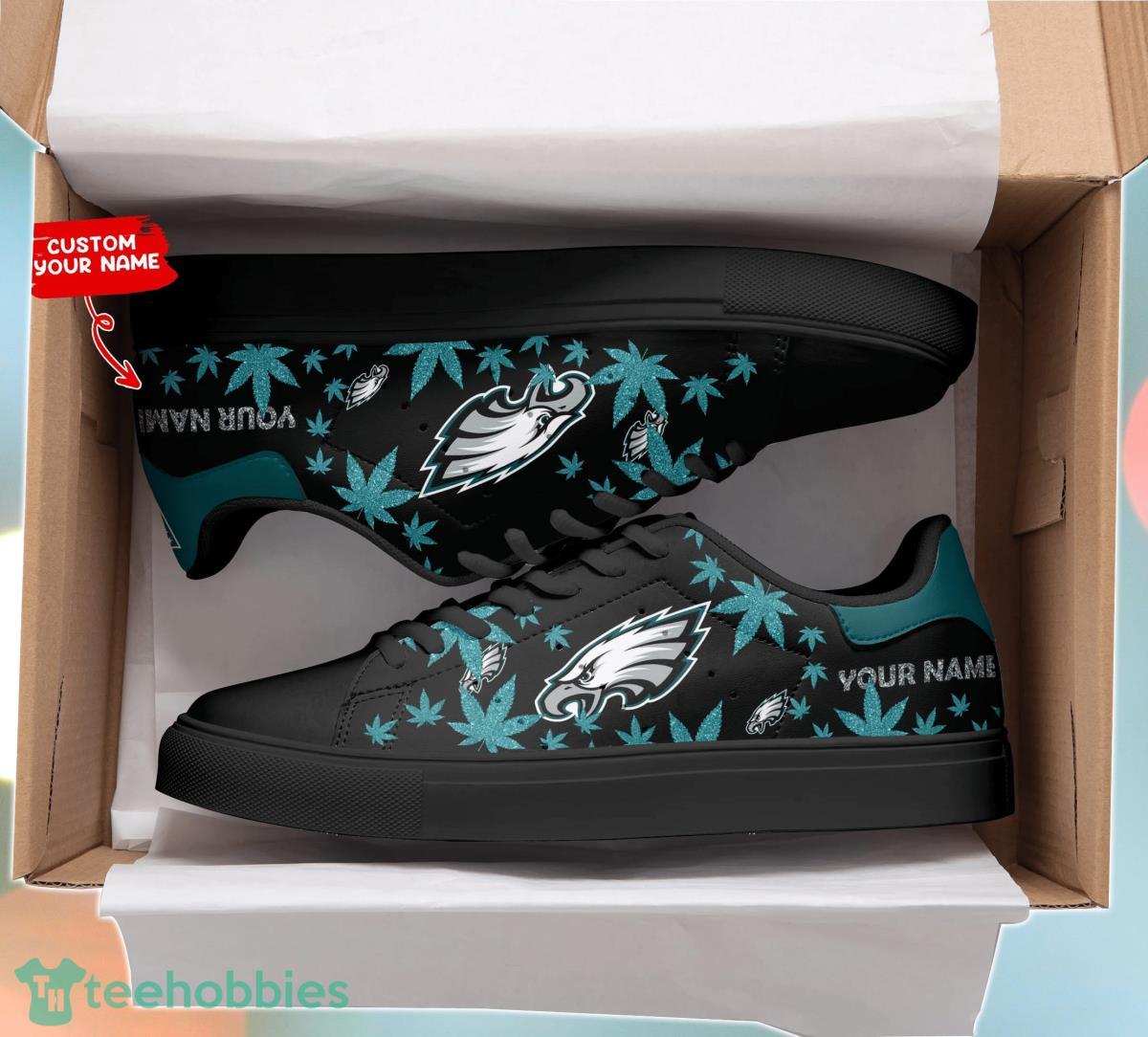 Philadelphia Eagles Personalized Stan Smith Sneakers Unique Gift For Fans Product Photo 2