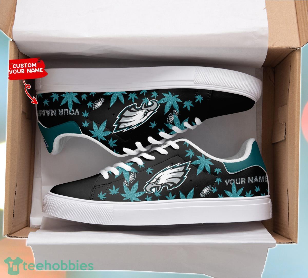 Philadelphia Eagles Personalized Stan Smith Sneakers Unique Gift For Fans Product Photo 1