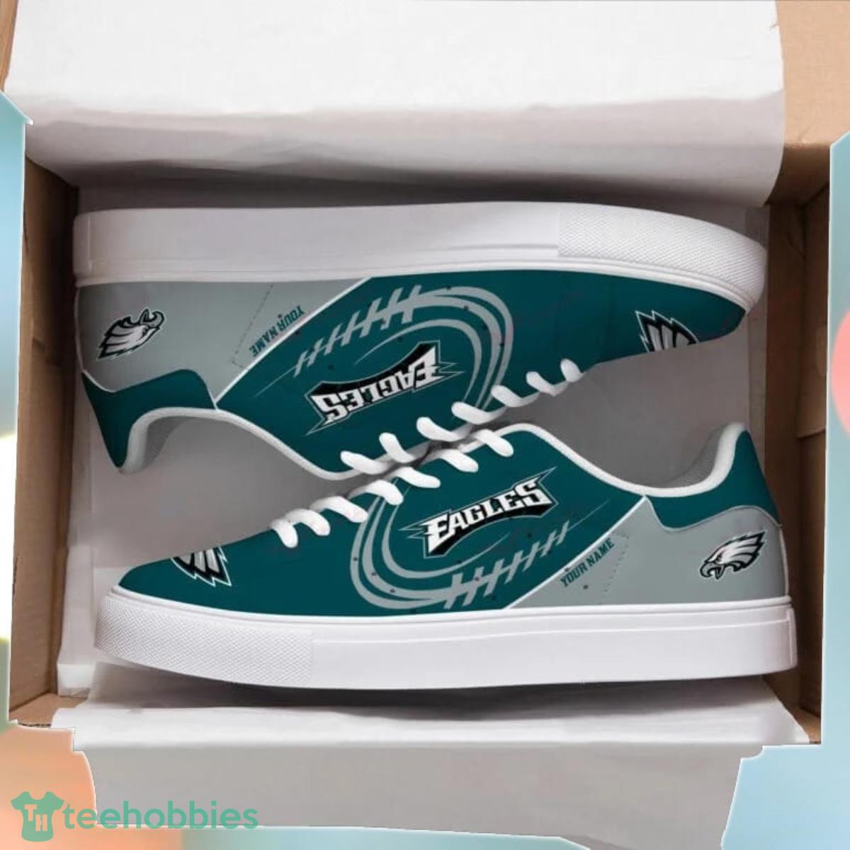Philadelphia Eagles Personalized Stan Smith Sneakers Unique Gift For Real Fans Product Photo 1