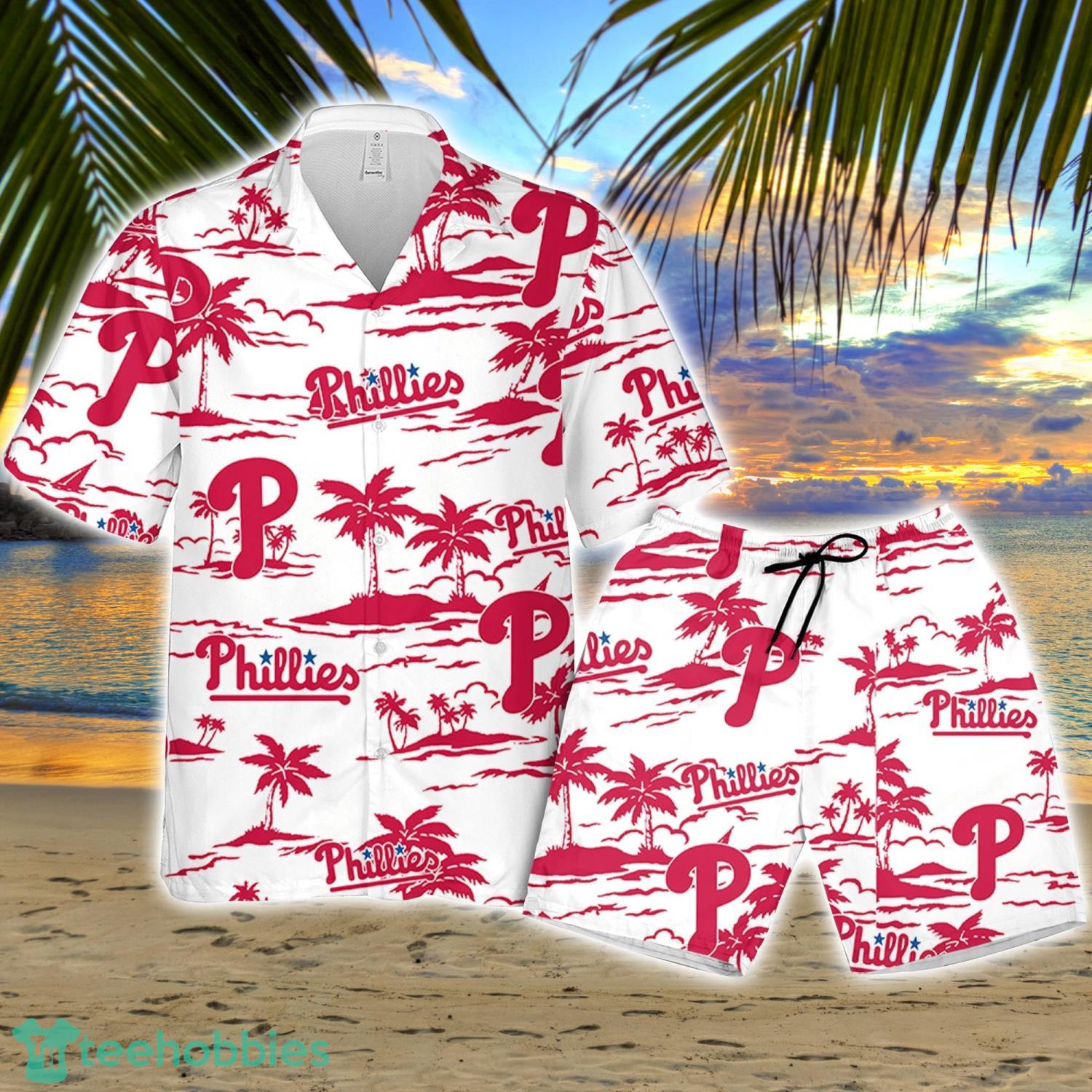 Philadelphia Phillies Major League Baseball 3D Print Hawaiian Shirt Gift  For Men And Women