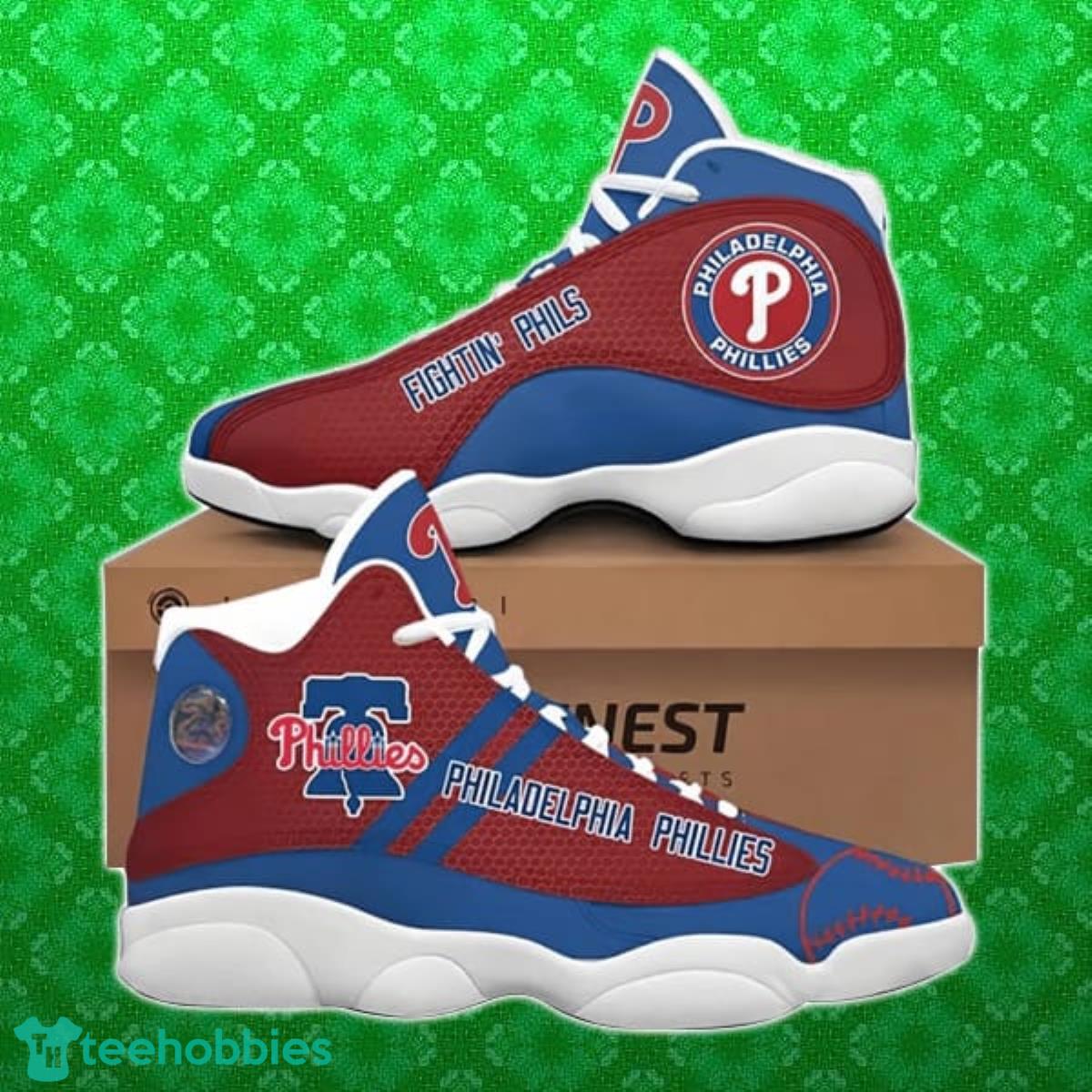 Philadelphia Phillies Football Teams Big Logo Sneaker Air Jordan 13 Best Gift Product Photo 1