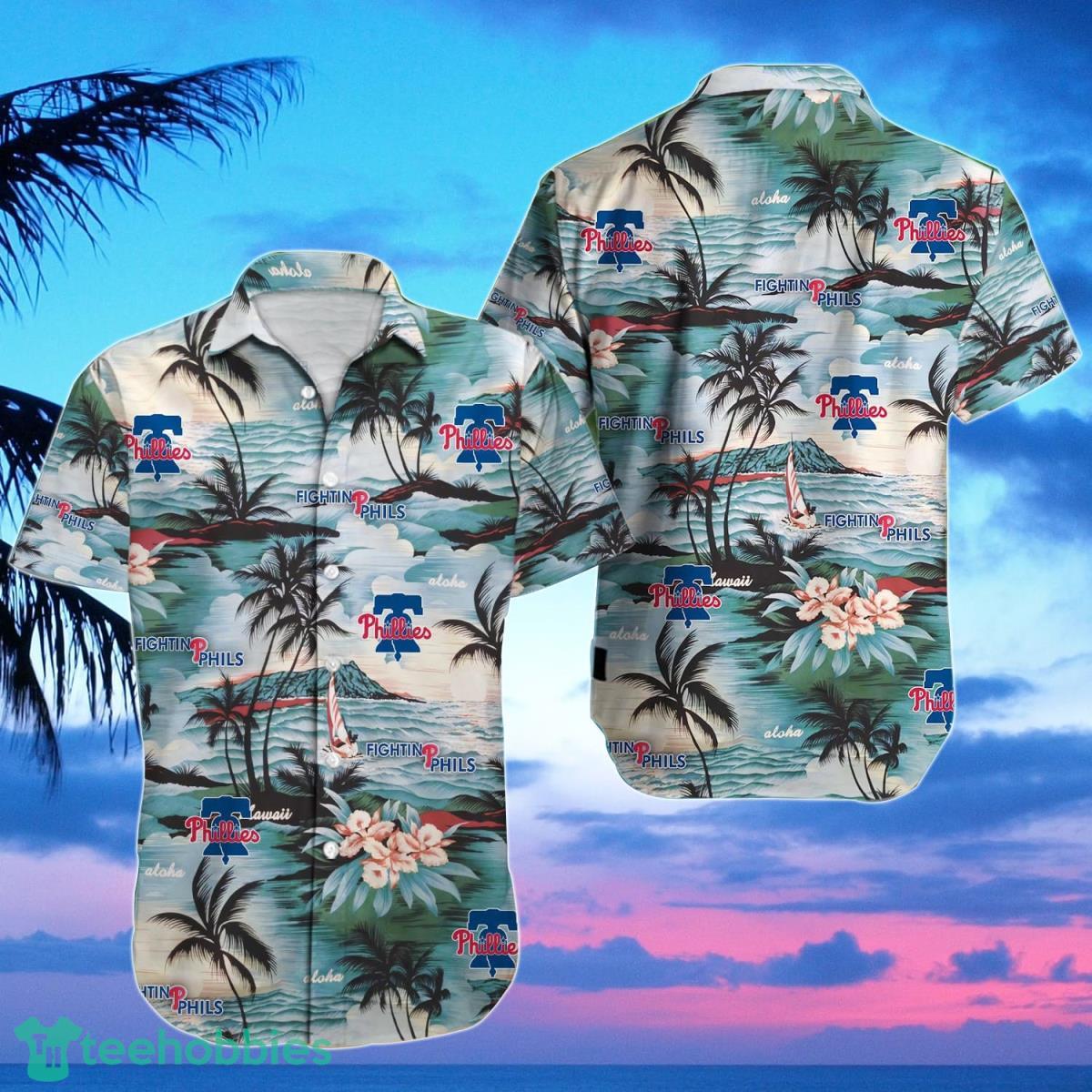 Philadelphia Phillies Hawaiian Shirt Best Gift For Men And Women Fans Product Photo 1