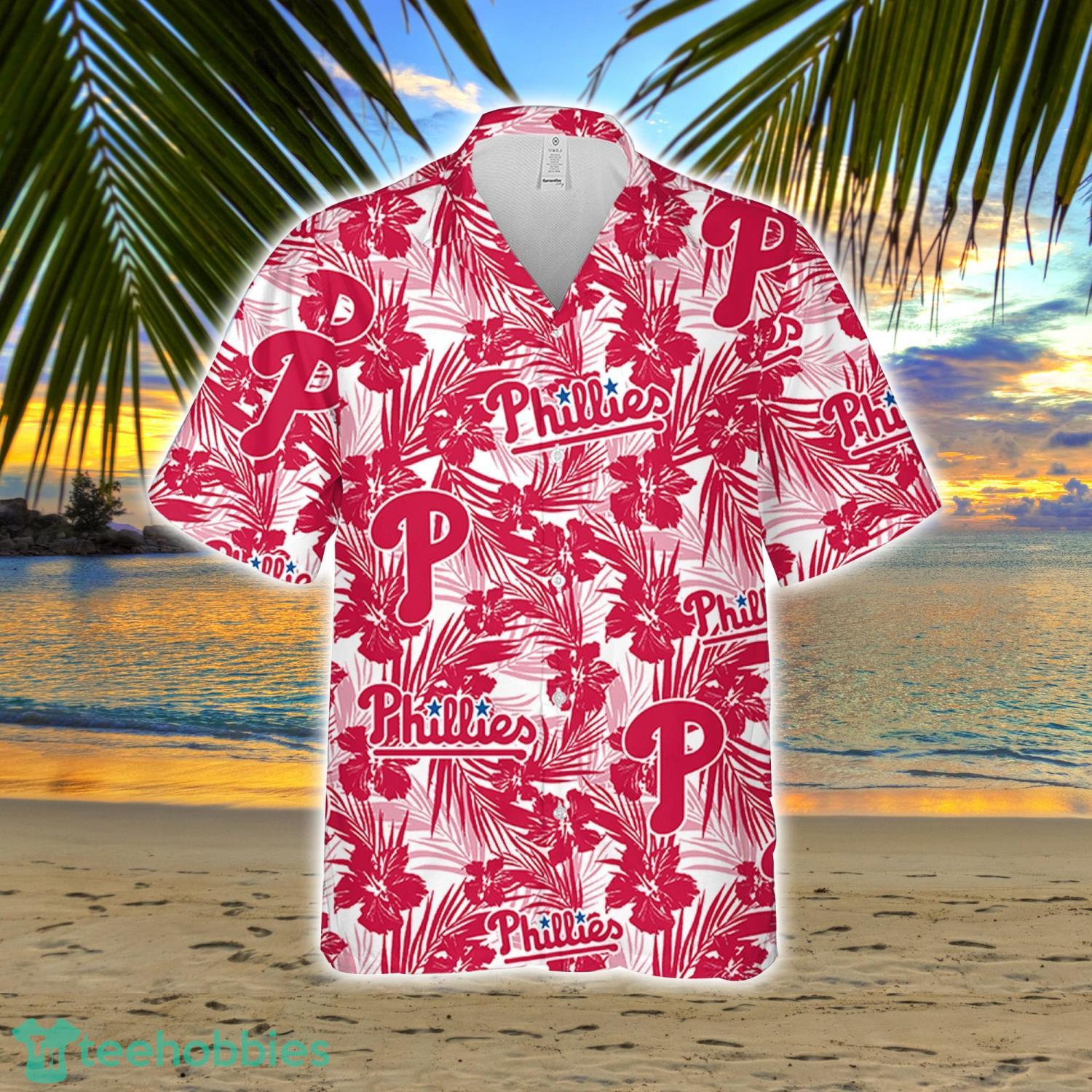 Philadelphia Phillies MLB Flower Tropical Hawaiian Shirt Summer