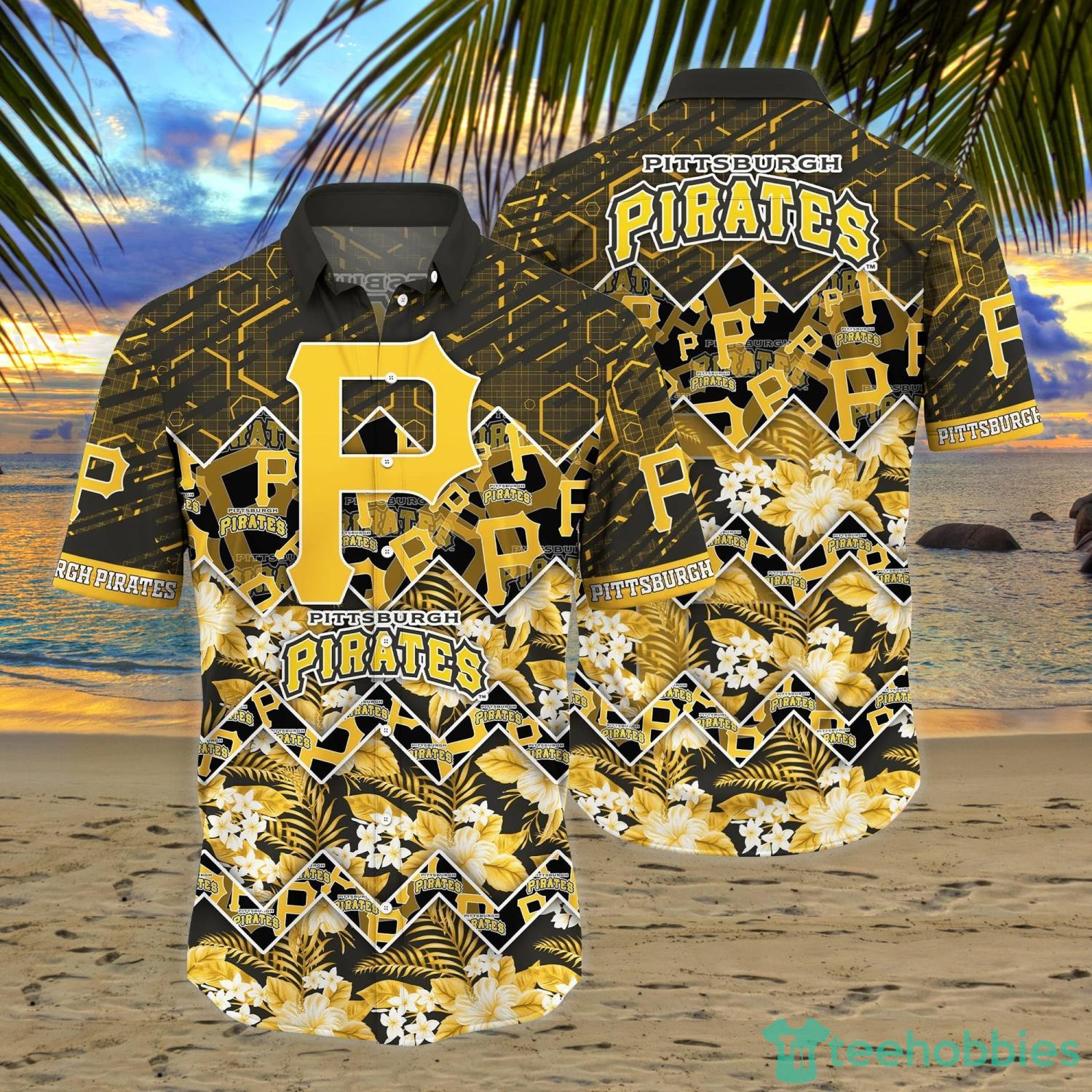 Pittsburgh Pirates MLB Hawaiian Shirt Relaxation Aloha Shirt
