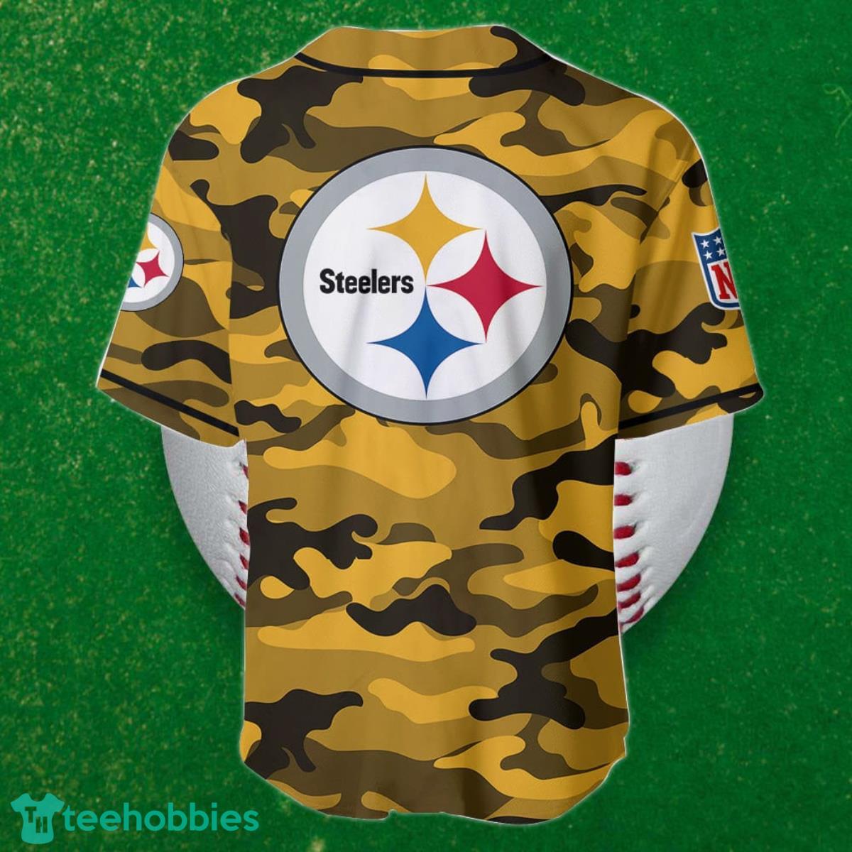 Pittsburgh Steelers NFL Custom Name Baseball Jersey Shirt Gift For Men And  Women Fans - Freedomdesign