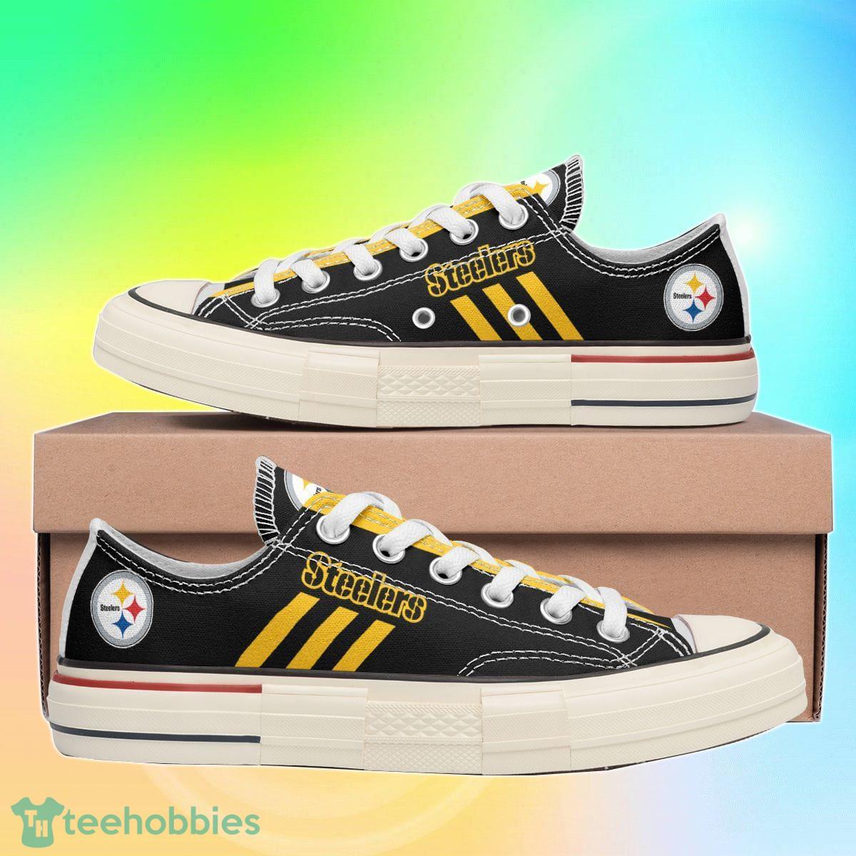 Pittsburgh Steelers New Low Top Shoes Canvas Shoes 15 Product Photo 2