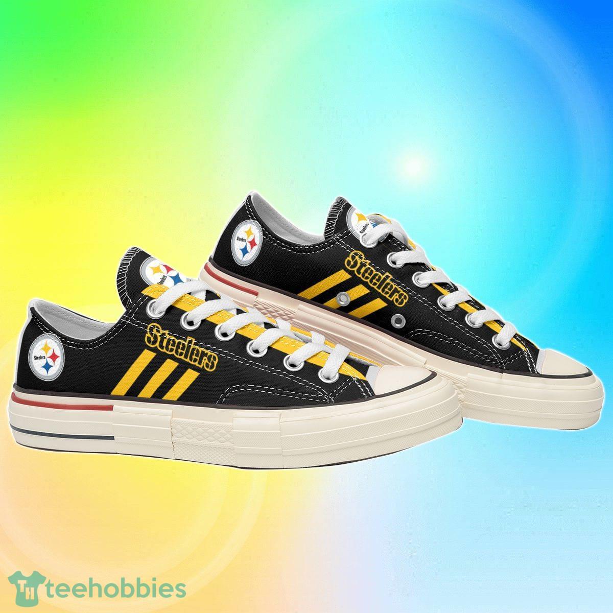 Pittsburgh Steelers New Low Top Shoes Canvas Shoes 15 Product Photo 1