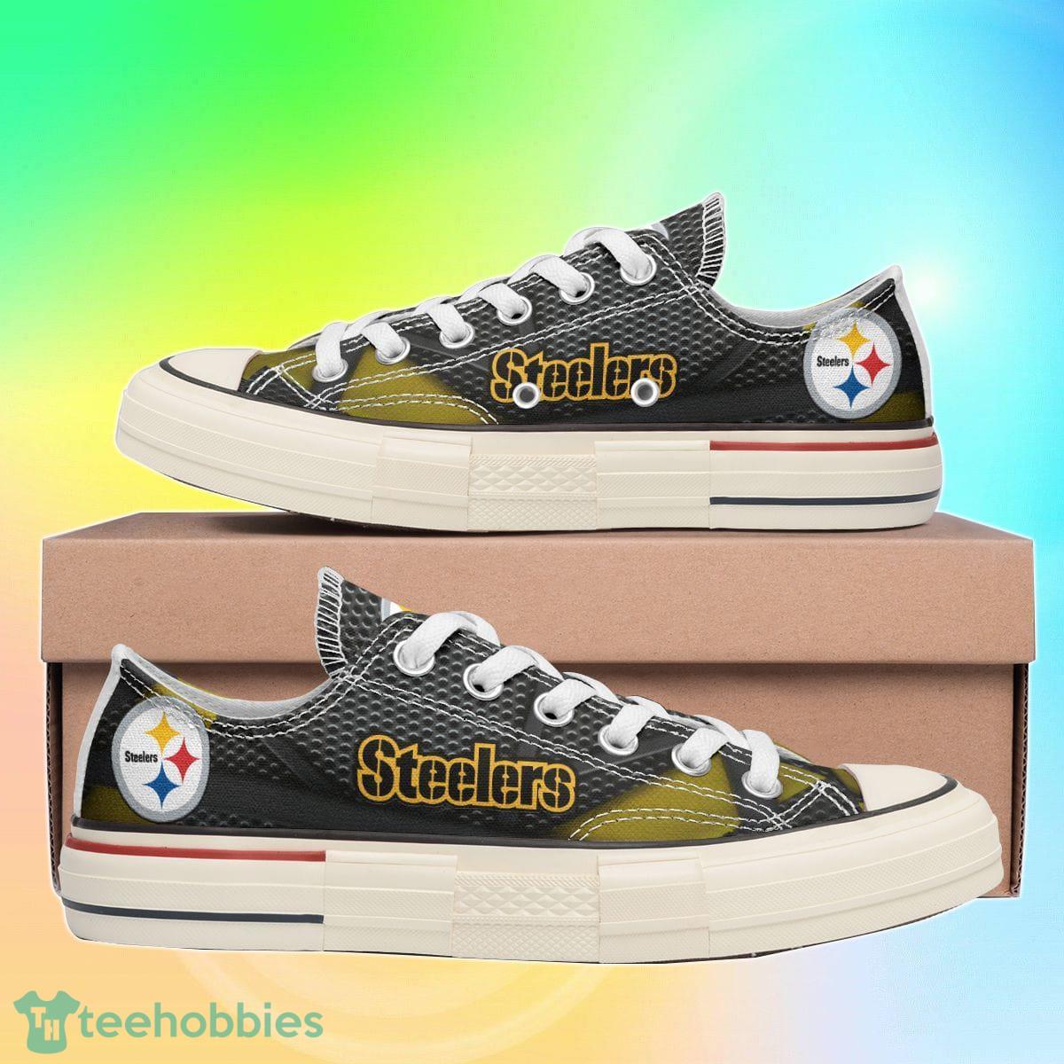Pittsburgh Steelers New Low Top Shoes Canvas Shoes 27 Product Photo 2