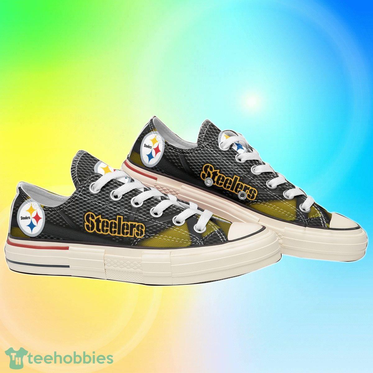 Pittsburgh Steelers New Low Top Shoes Canvas Shoes 27 Product Photo 1
