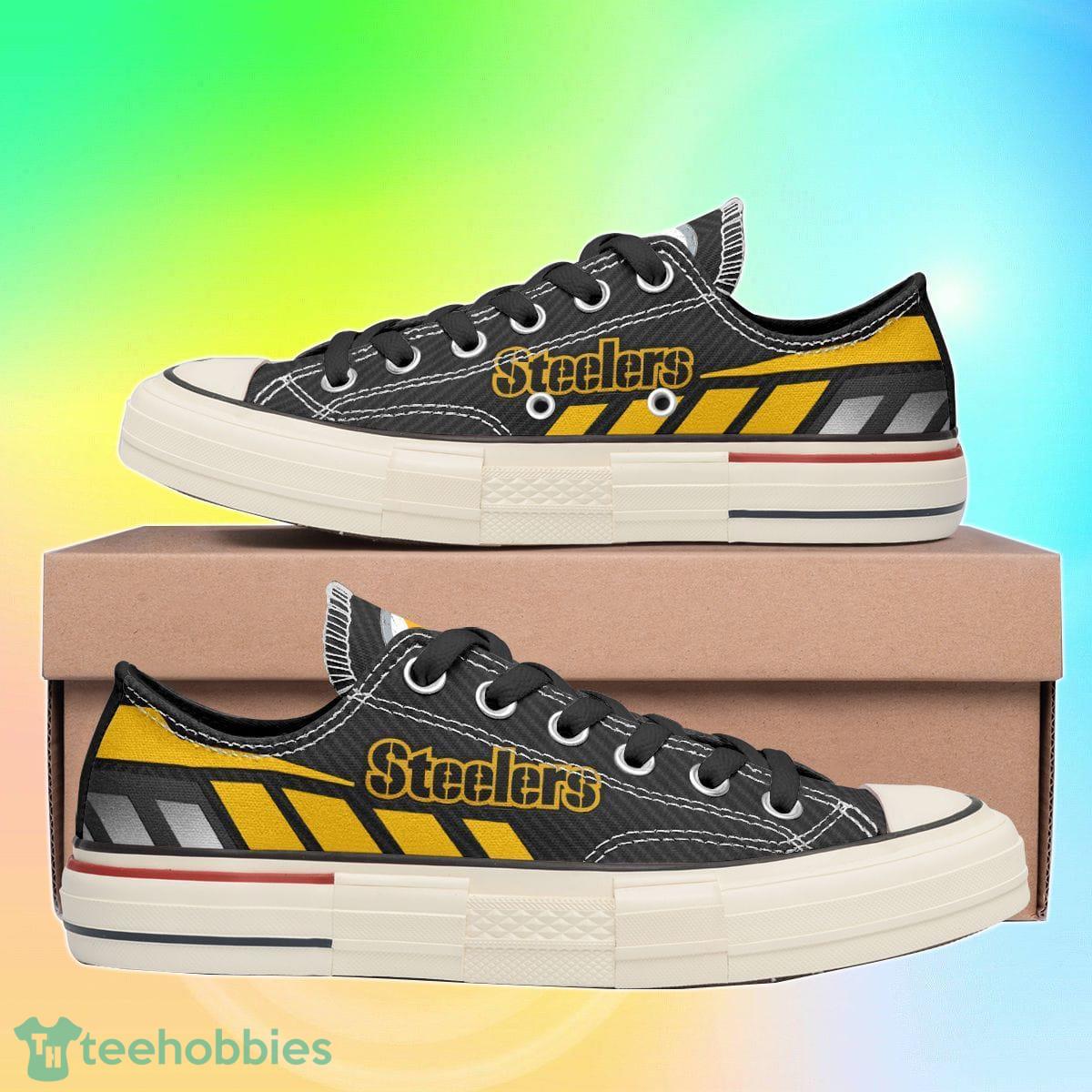 Pittsburgh Steelers New Low Top Shoes Canvas Shoes 31 Product Photo 2