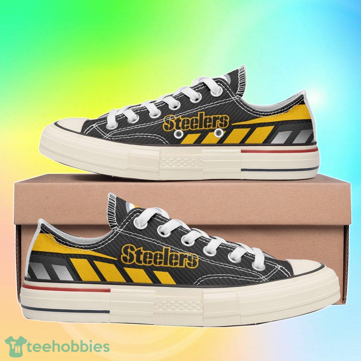 Coco Pittsburgh Steelers Low Top Canvas Mens Size 9 Shoes