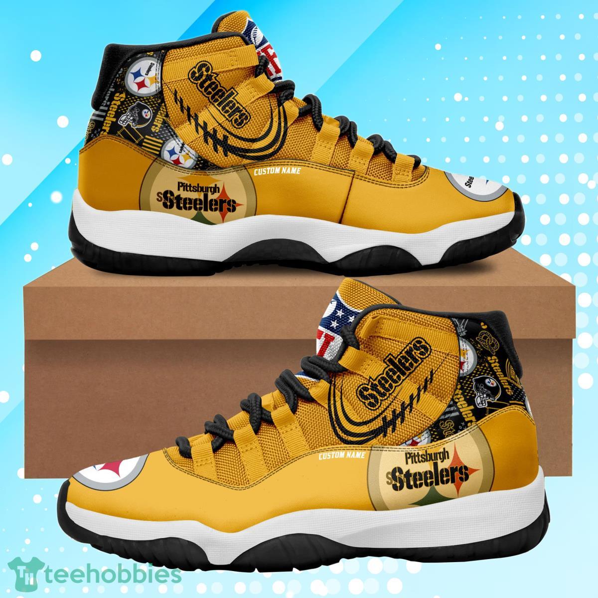 Perfect gift for you Fans Pittsburgh Steelers Jordan 11. - BTF Store