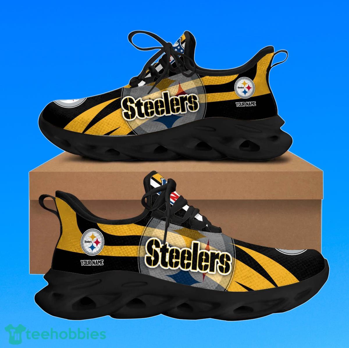 Pittsburgh Steelers – Personalized Max Soul Shoes Best Gift For Men And Women Fans Product Photo 1