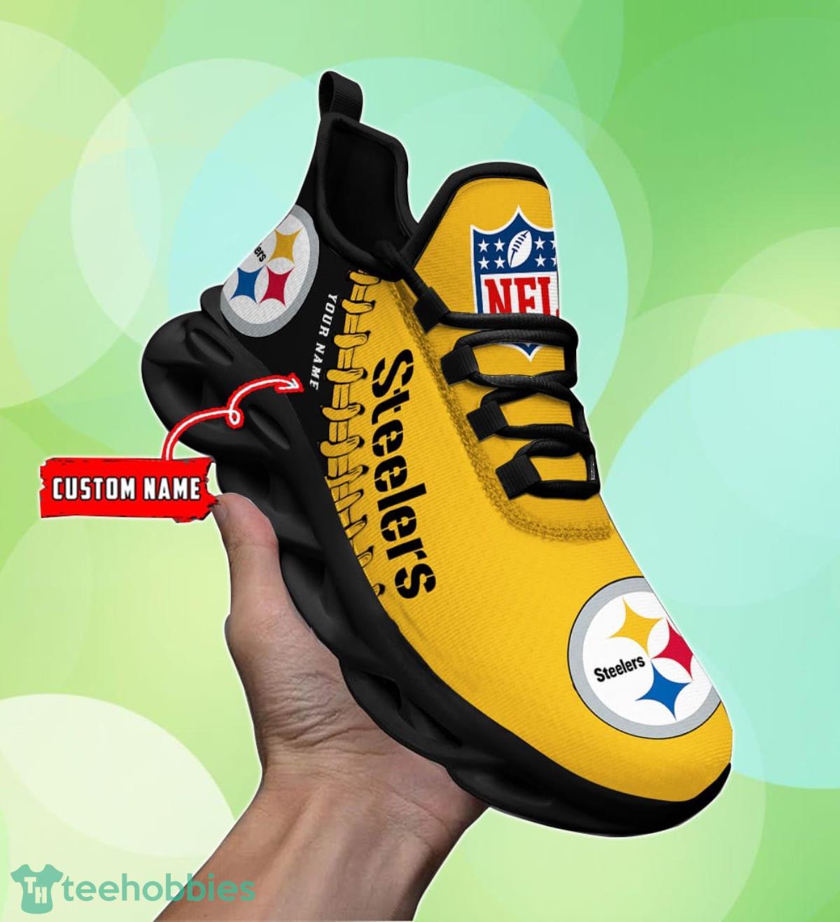 Pittsburgh Steelers-Personalized Max Soul Shoes Impressive Gift For Men And Women Fans Product Photo 2