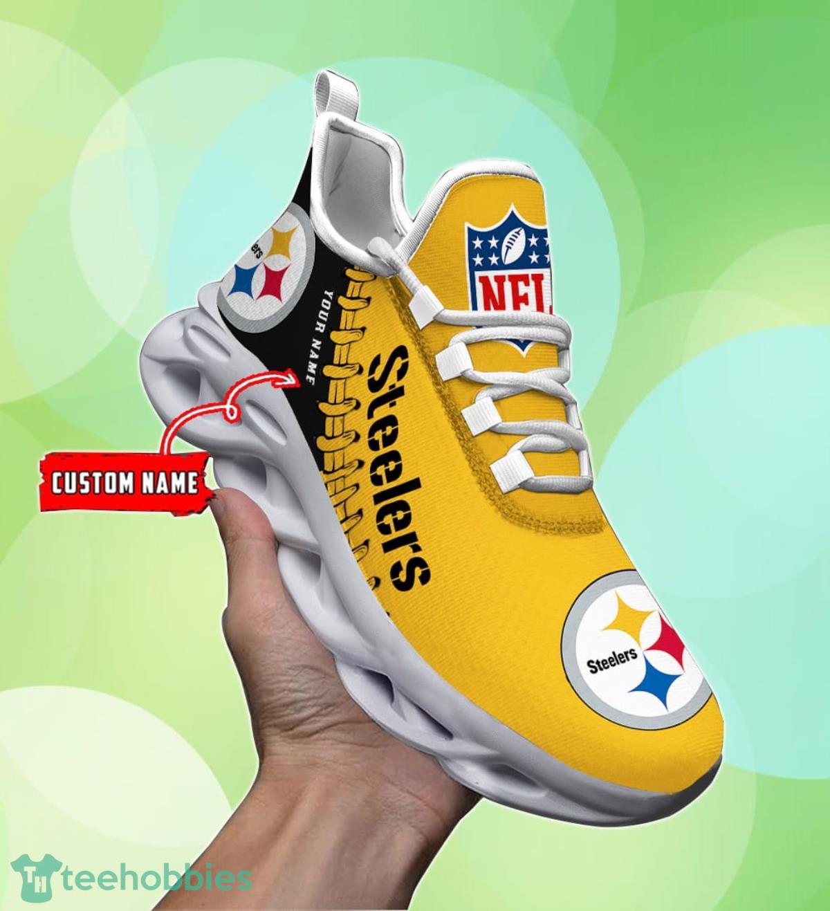 Pittsburgh Steelers-Personalized Max Soul Shoes Impressive Gift For Men And Women Fans Product Photo 1