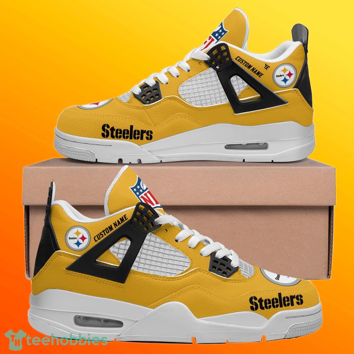 Pittsburgh Steelers Fans Christmas Style Sneaker Air Jordan