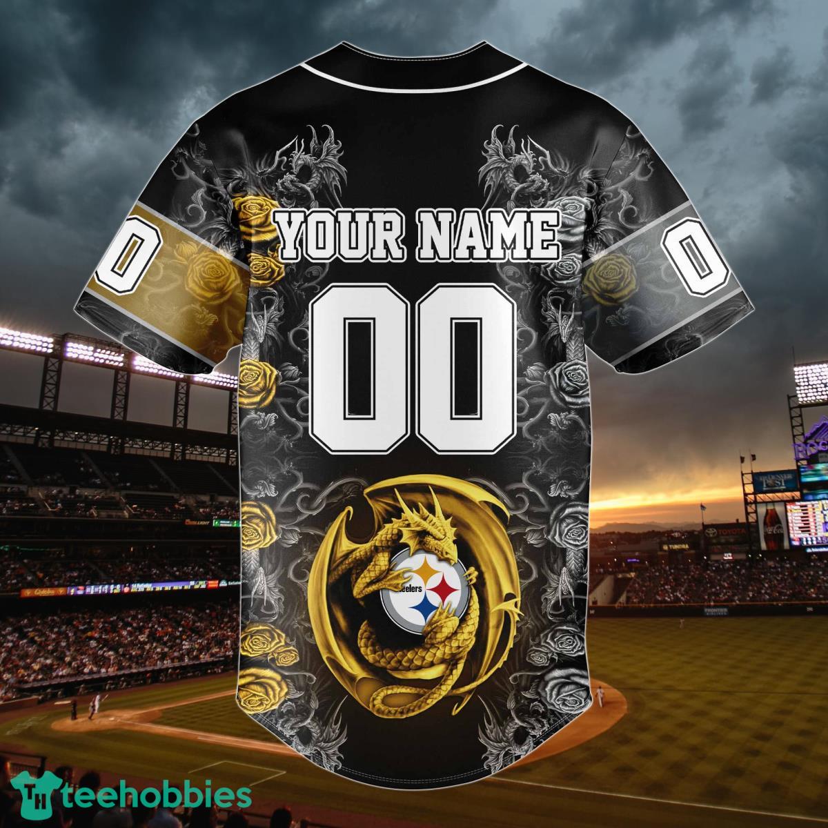 Custom Pittsburgh Steelers Baseball Jersey Excellent Steelers Gift Ideas -  Personalized Gifts: Family, Sports, Occasions, Trending