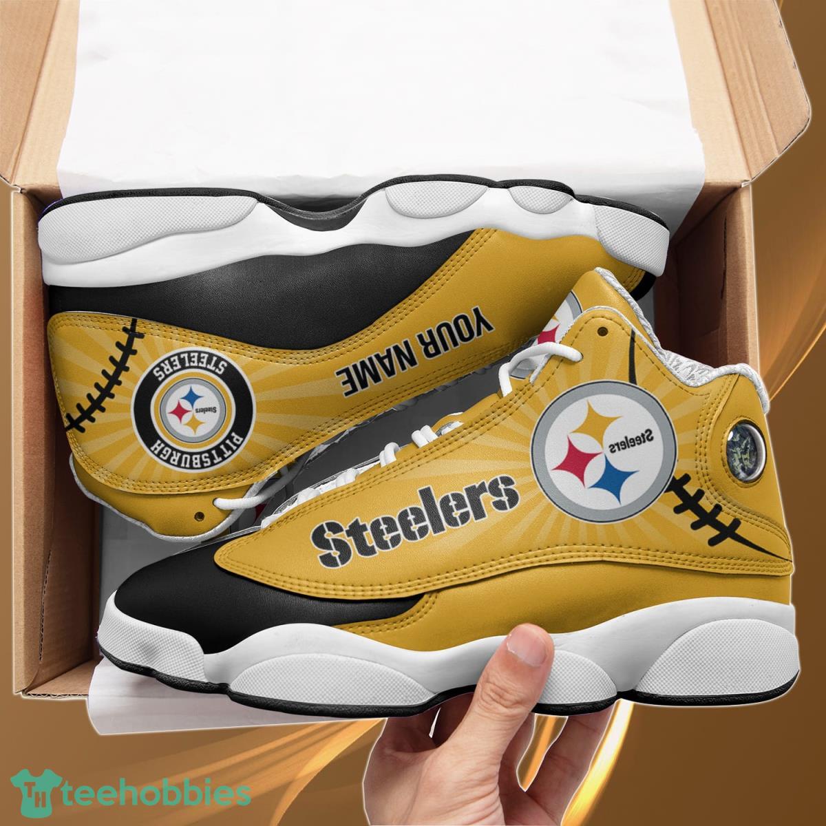 Pittsburgh Steelers Air Jordan 11 Sneakers Gifts For Men Women Custom Name  Shoes - Freedomdesign