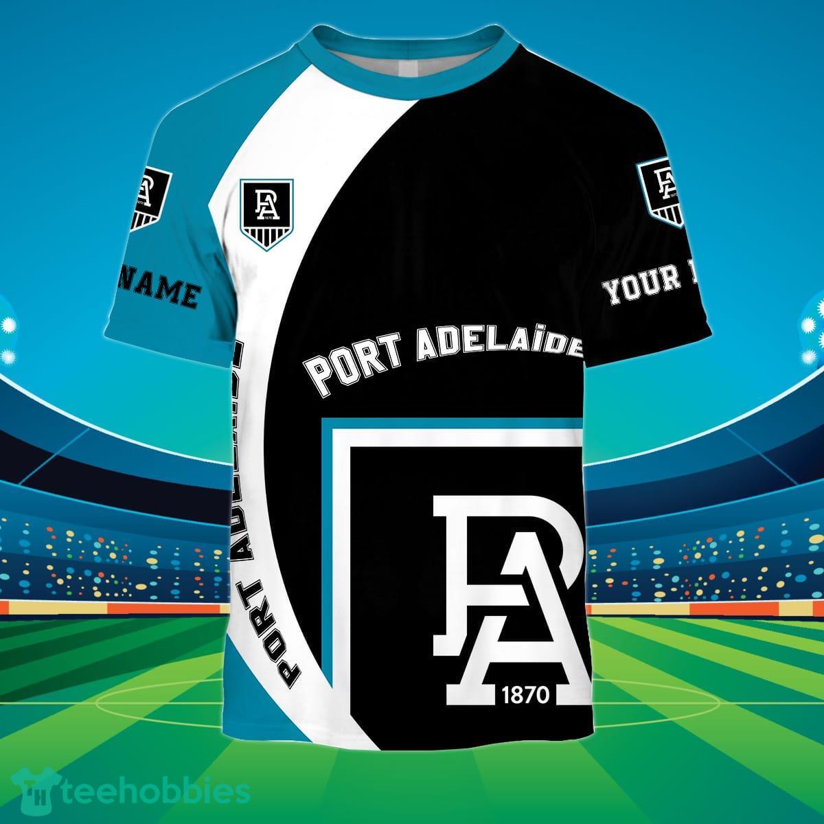 Port Adelaide Power Custom Name AFL You Laugh I Laugh For Sports Fan 3D Shirt Product Photo 2