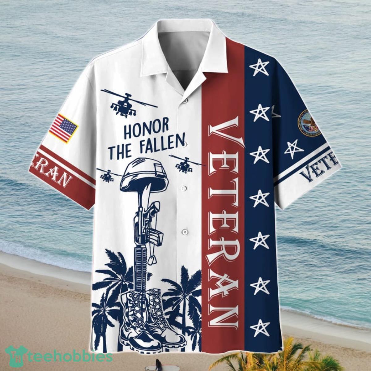 Premium Honor The Fallen US Veteran Hawaii Shirt Special Gift Product Photo 1