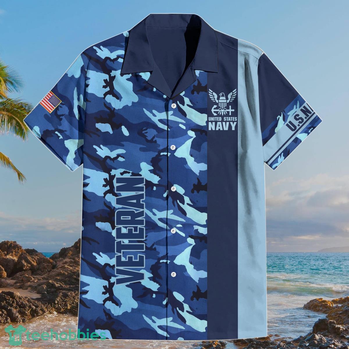 Premium Navy Veteran Hawaii Shirt Best Gift For Men And Women Product Photo 1
