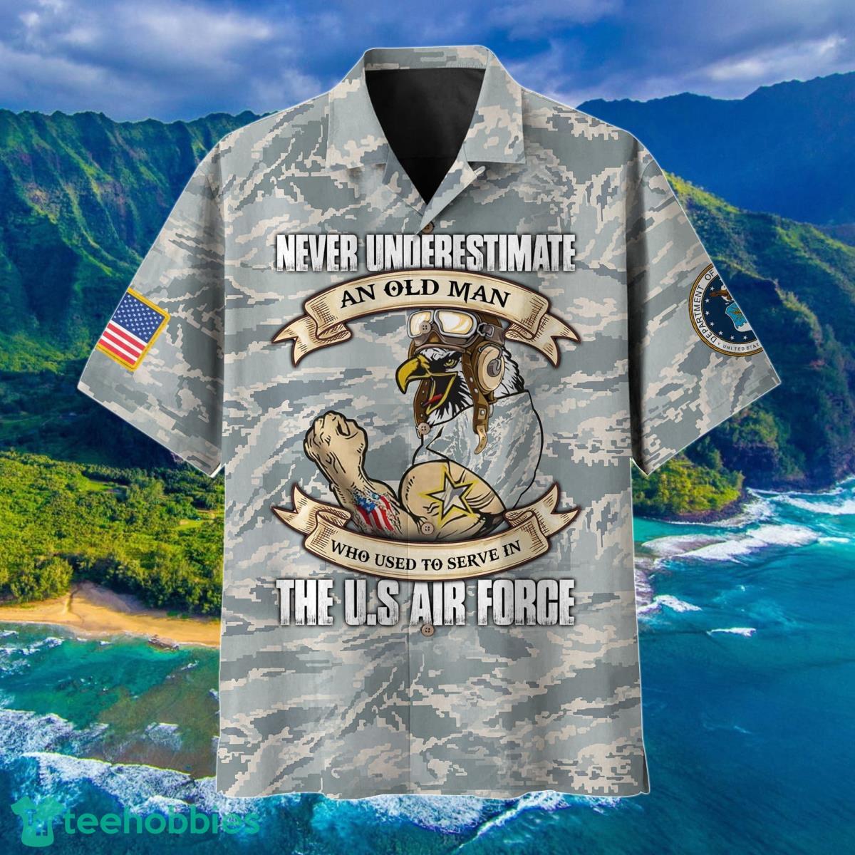 Premium Proud U.S Air Force Hawaii Shirt Style Gift For Men And Women Product Photo 1