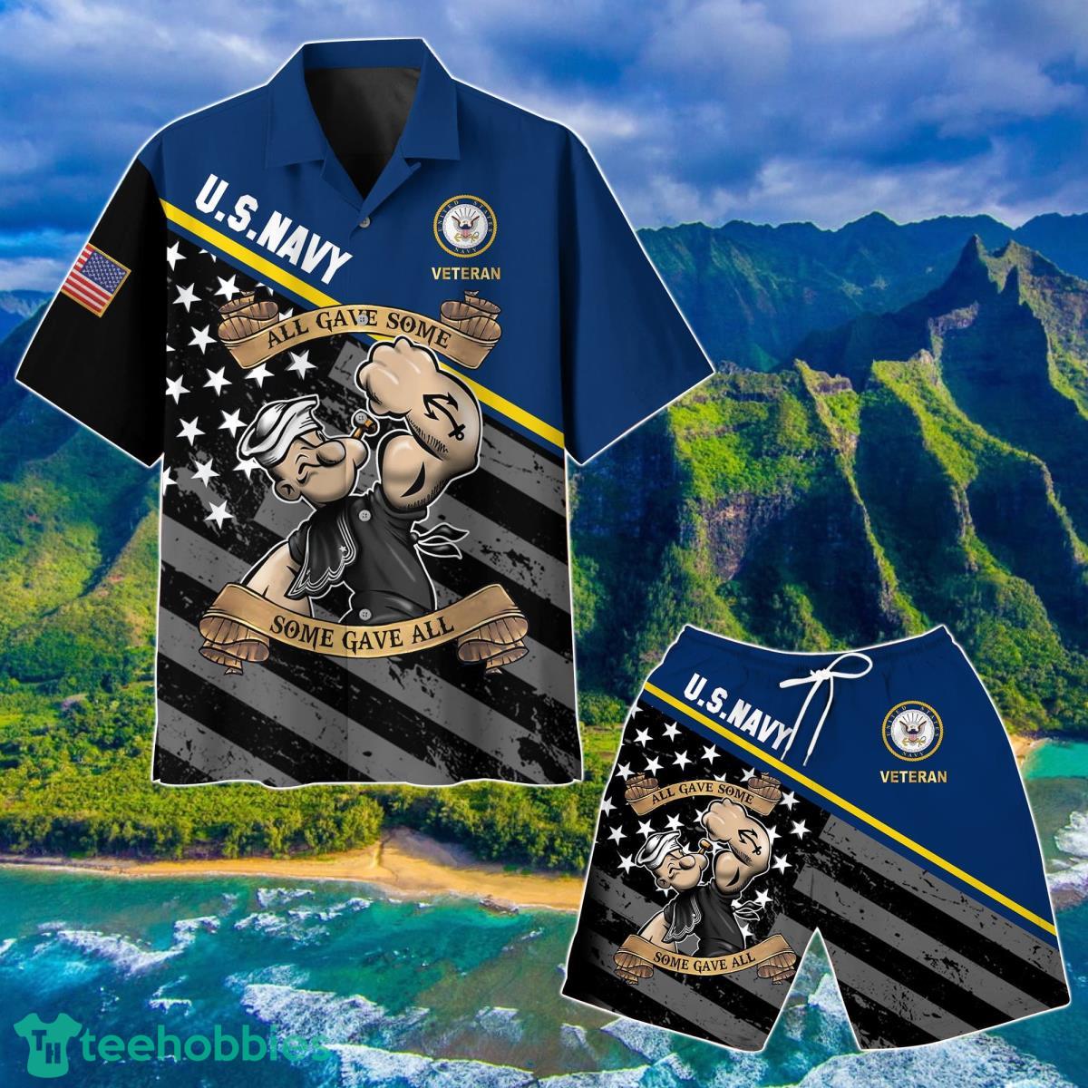Premium Proud U.S Navy Hawaii Set Style Gift For Men And Women Product Photo 1 Premium Proud U.S Navy Hawaii Set Style Gift For Men And Women Product Photo 1