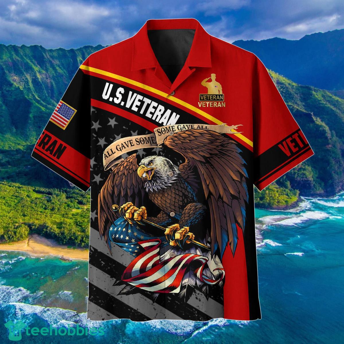 Premium Proud U.S Veteran Hawaii Shirt Impressive Gift For Men And Women Product Photo 1