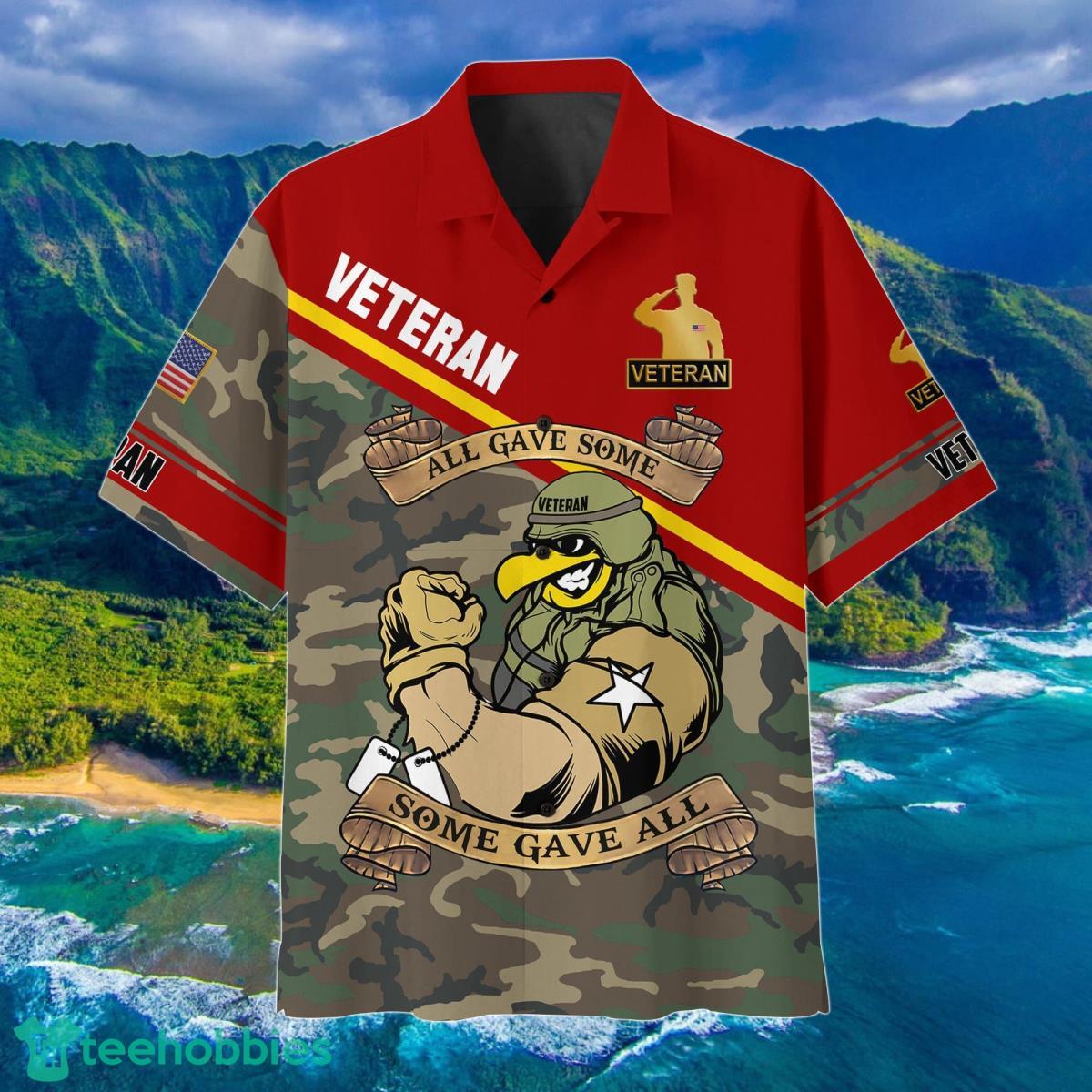 Premium Proud U.S Veteran Hawaii Shirt Special Gift For Men And Women Product Photo 1