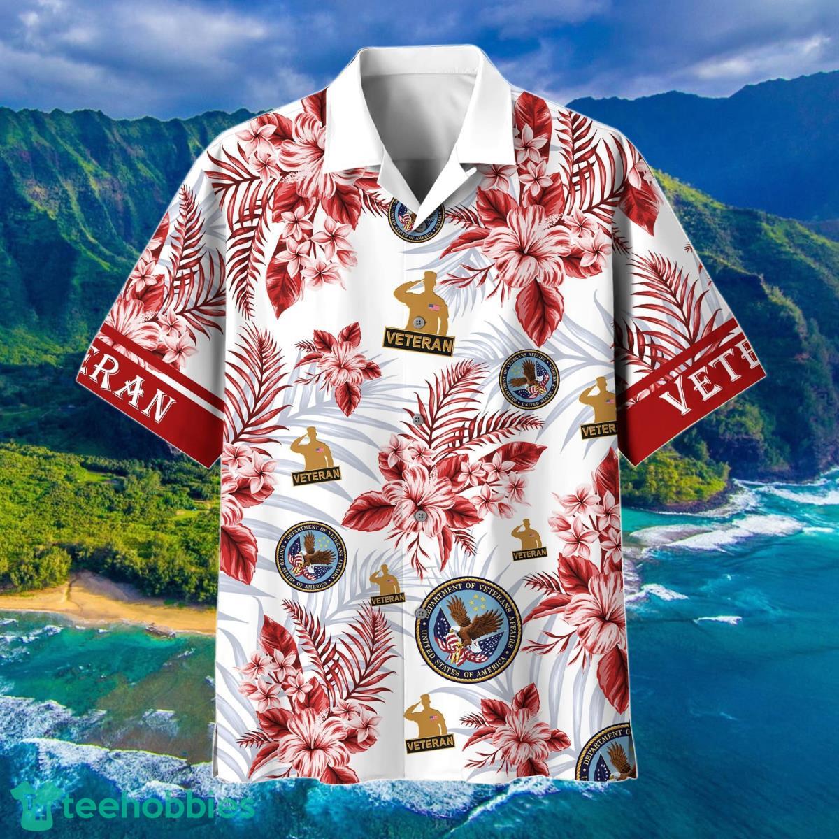 Premium Proud U.S Veteran Hawaii Shirt Unique Gift For Men And Women Product Photo 1