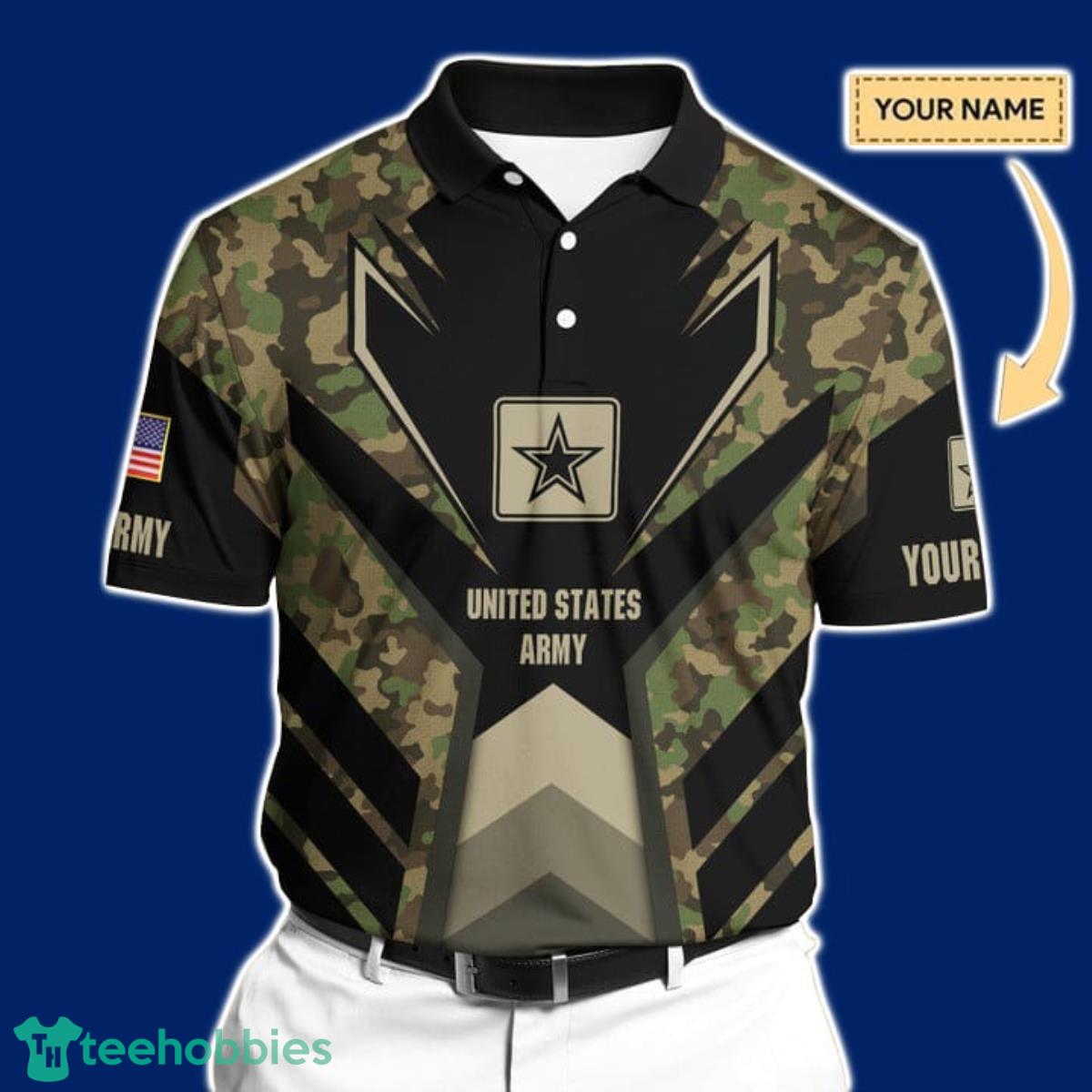 Premium United States Army Polo All Over Printed Men And Women Product Photo 1