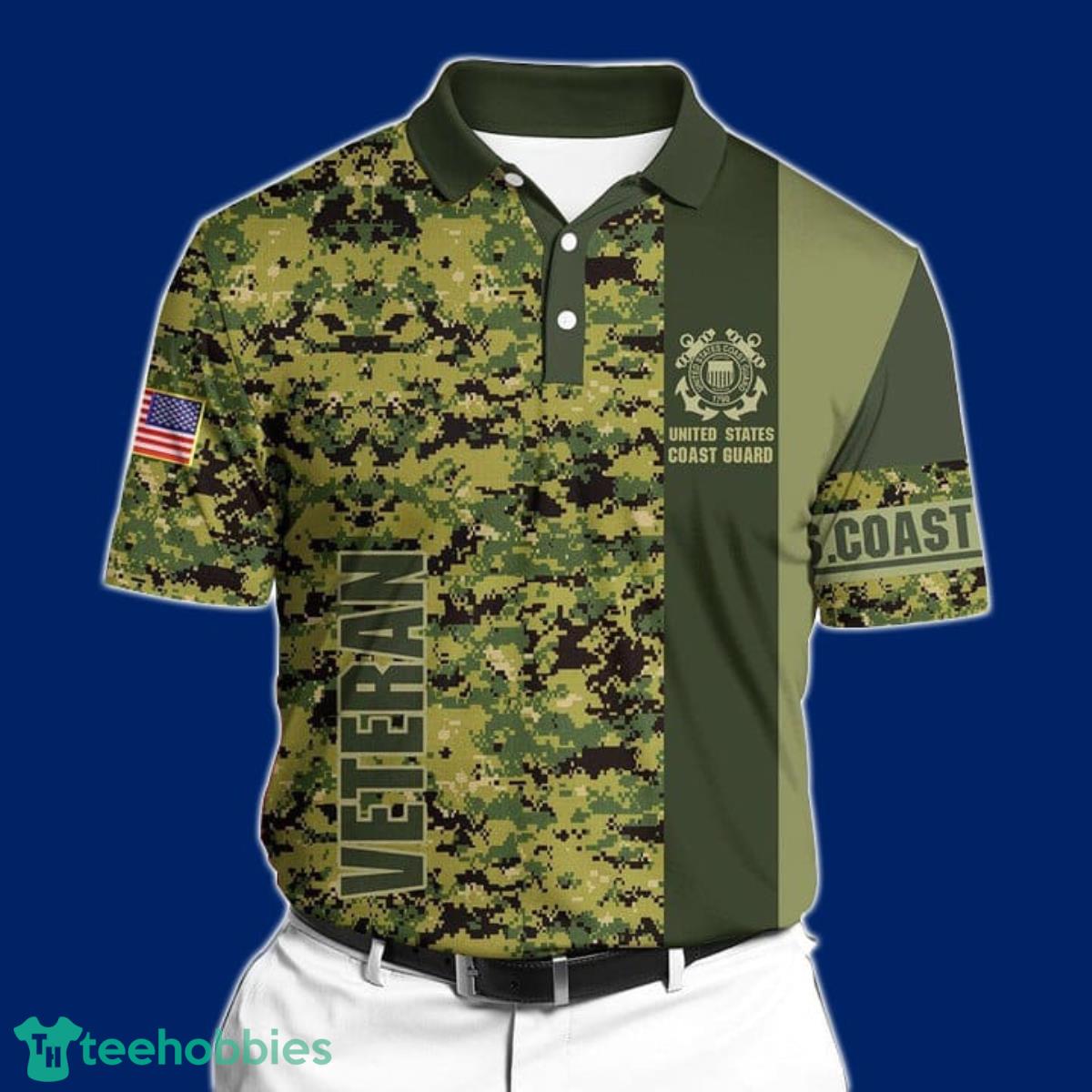 Premium United States Coast Guard PPolo Shirt All Over Printed Special Gift For Men And Women Product Photo 1