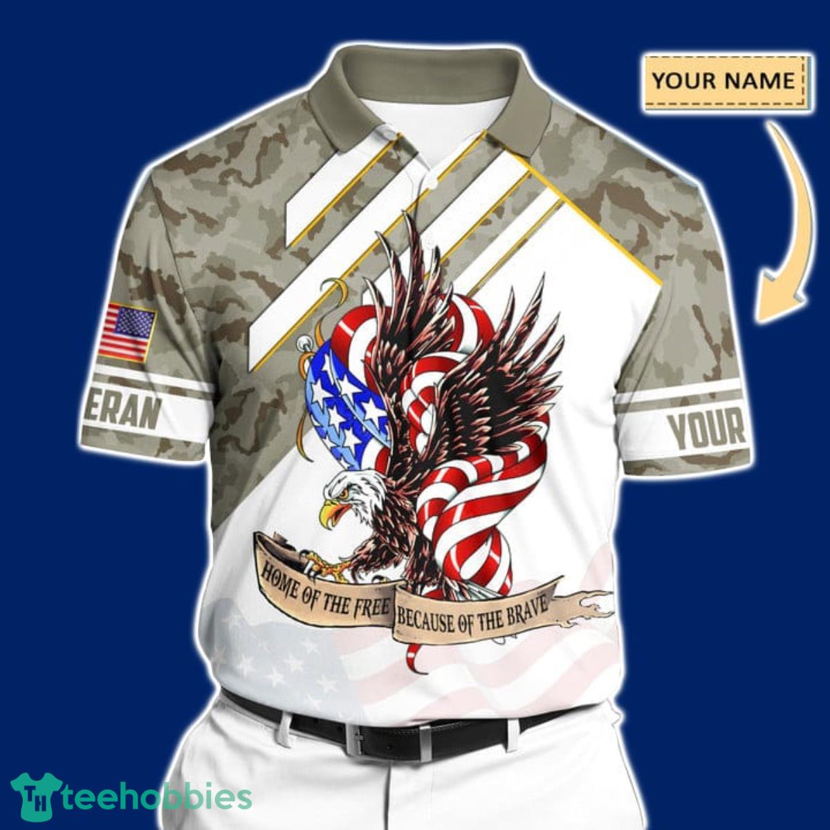 Premium United States Veteran Polo Shirt All Over Printed Impressive Gift For Men And Women Product Photo 1