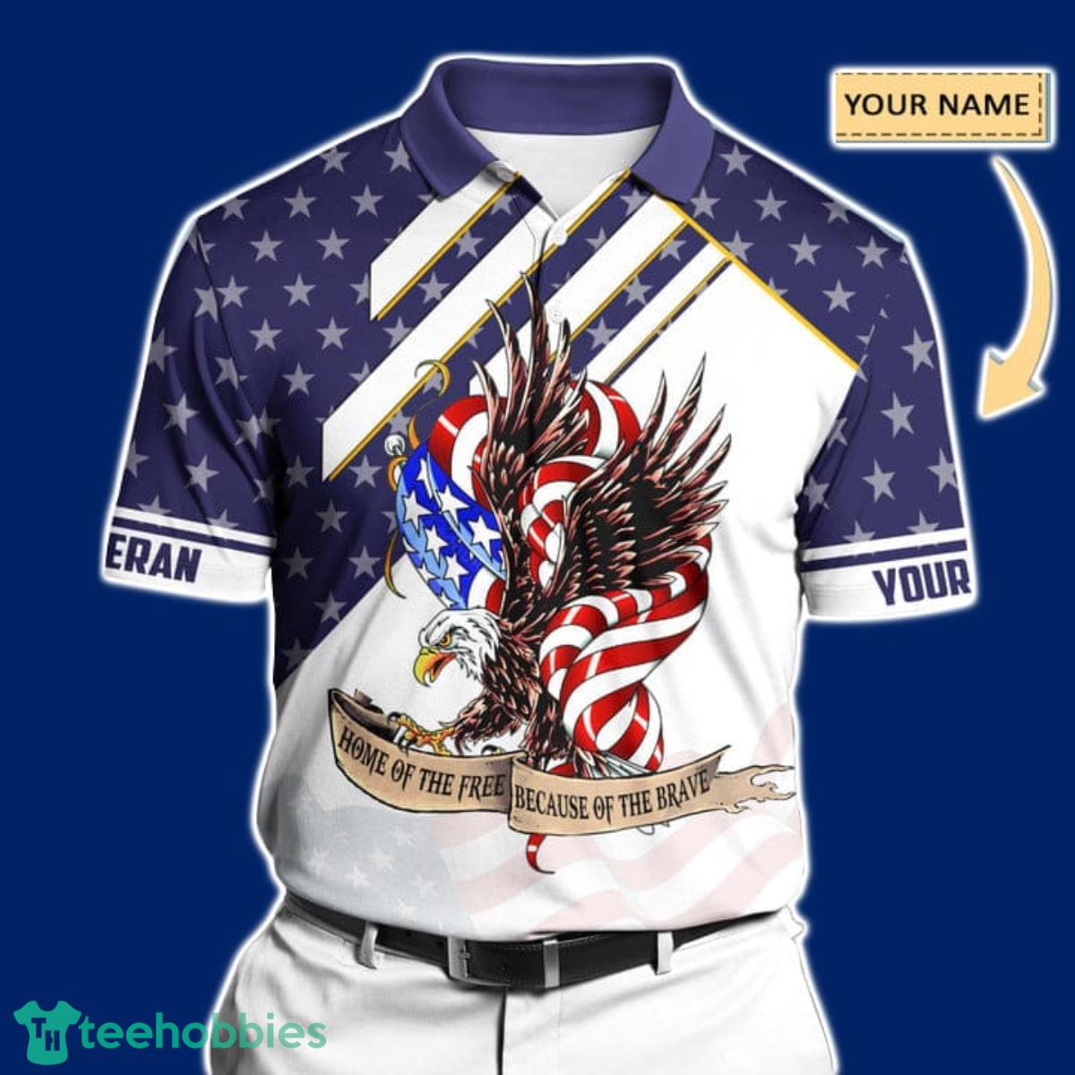 Premium United States Veteran Polo Shirt All Over Printed Special Gift For Men And Women Product Photo 1