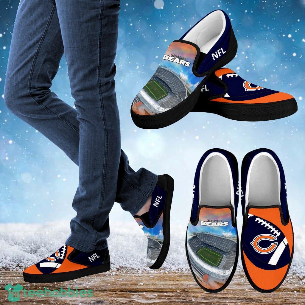 Proud Of Stadium Chicago Bears Slip on Shoes Product Photo 1 Proud Of Stadium Chicago Bears Slip on Shoes Product Photo 1