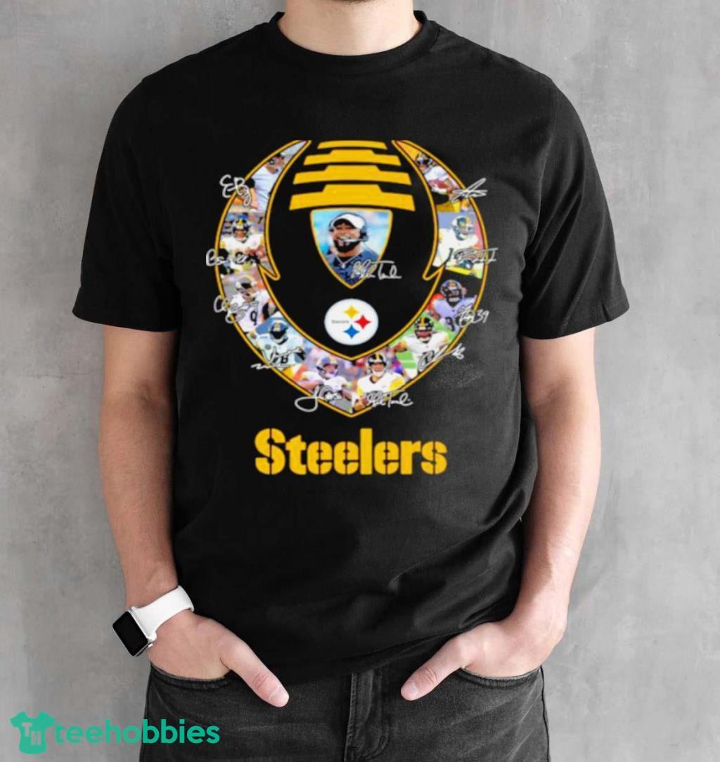 Pittsburgh Steelers NFL Football Men T-shirt Black Cotton All Sizes S-4XL