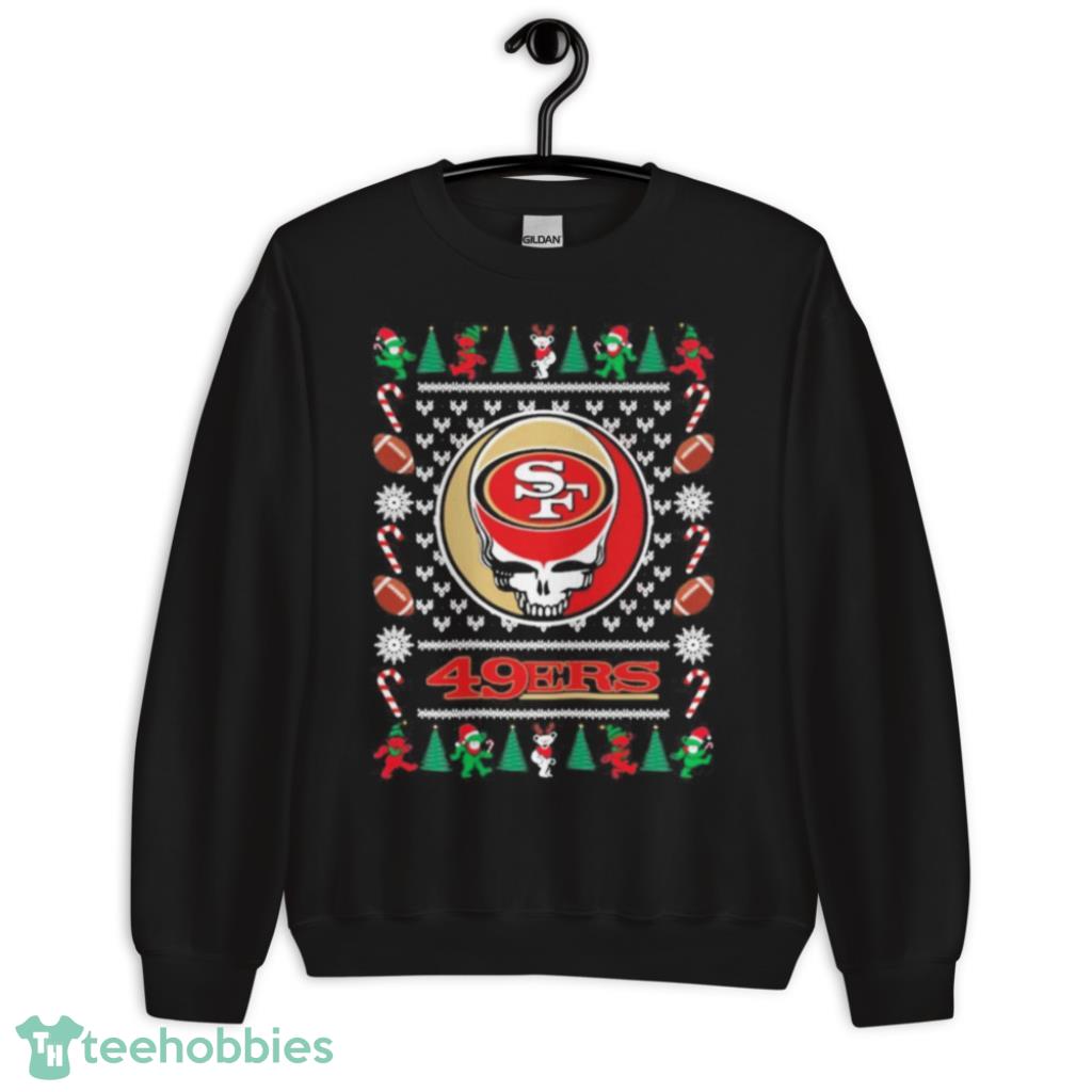 San Francisco 49ers Grateful Dead Ugly Christmas Shirt