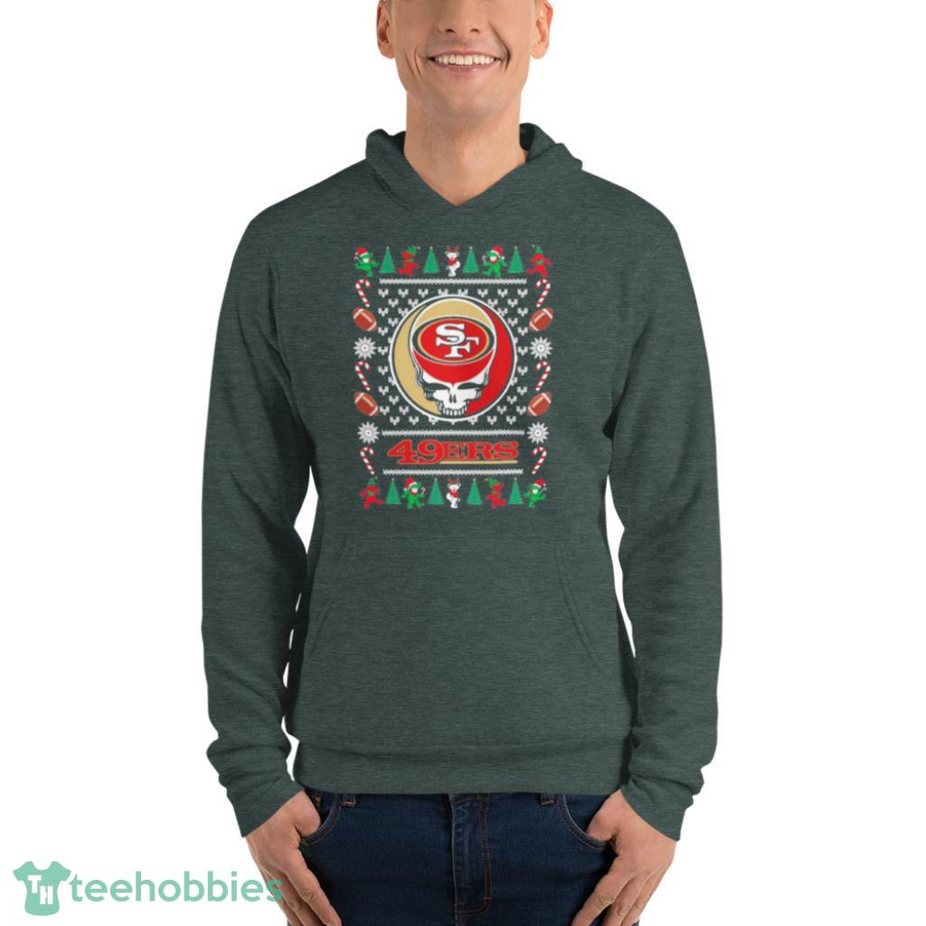 San Francisco 49ers Grateful Dead Ugly Christmas Shirt