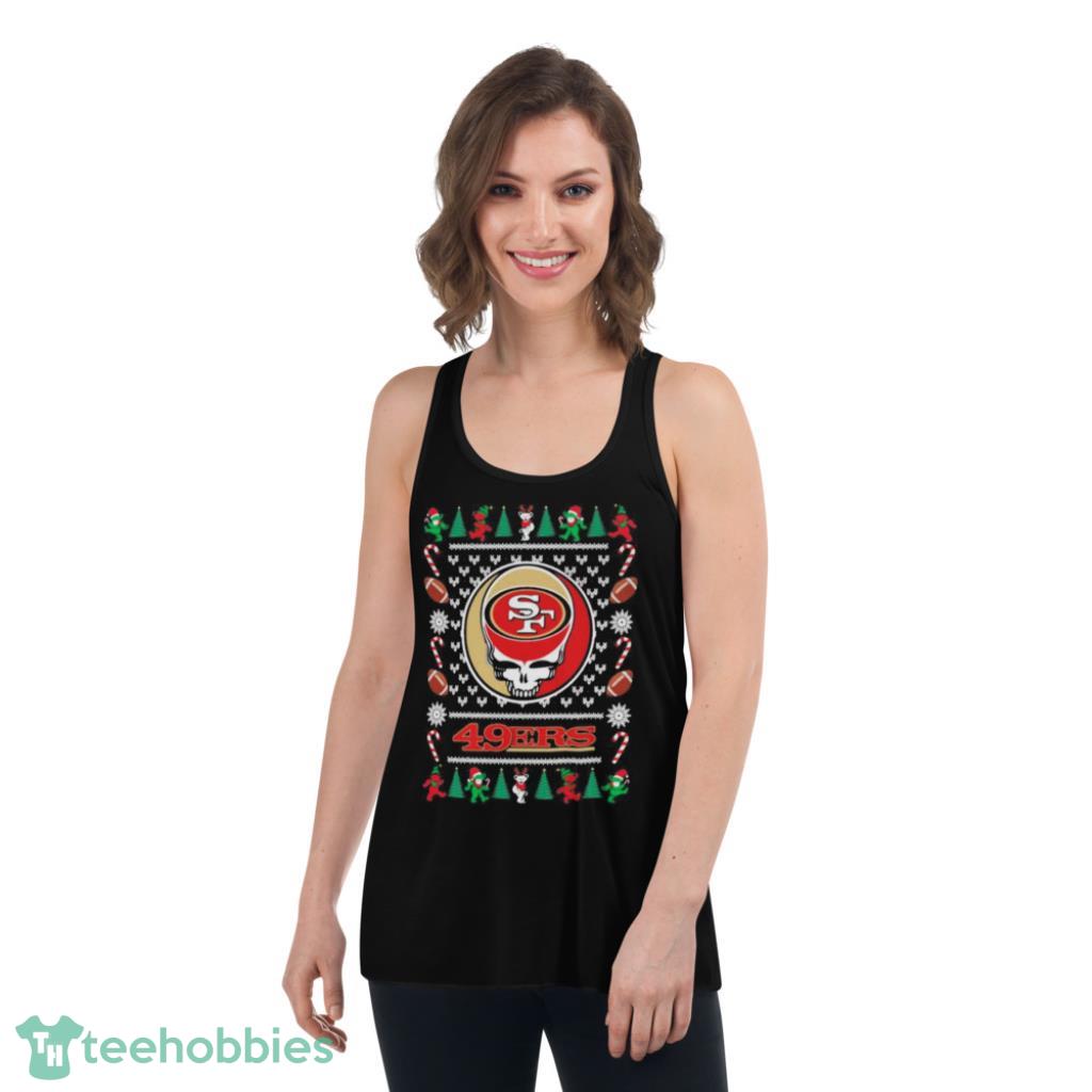 San Francisco 49ers Grateful Dead Ugly Christmas Shirt