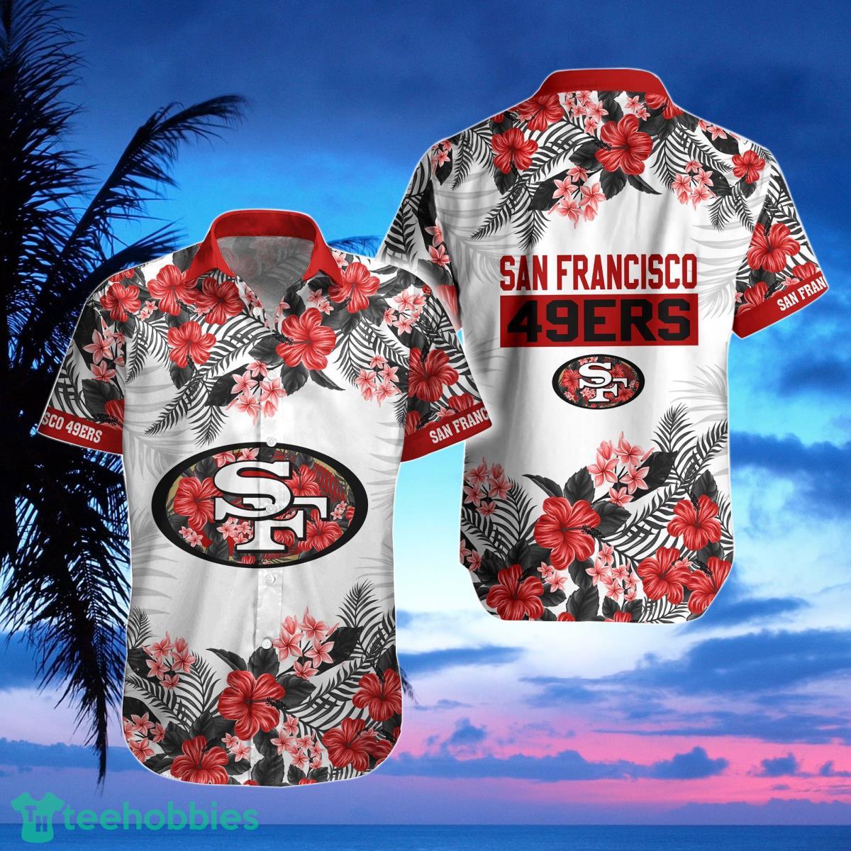 San Francisco 49ers Hawaiian Shirt, Shorts, Combo Hawaiian Shirt And Shorts Best Gift For Men And Women Fans Product Photo 1
