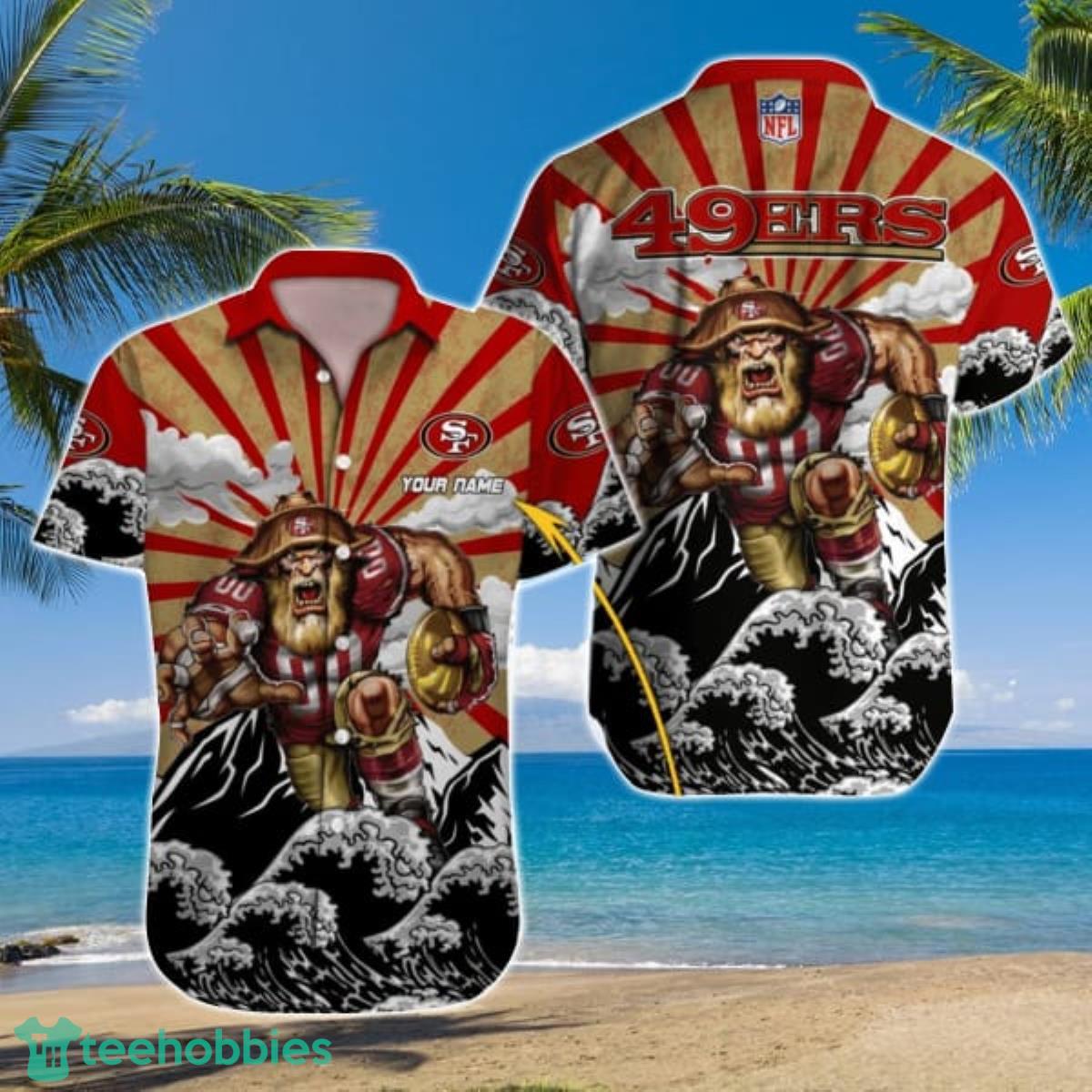 San Francisco 49ers Men Hawaiian Shirt Product Photo 1