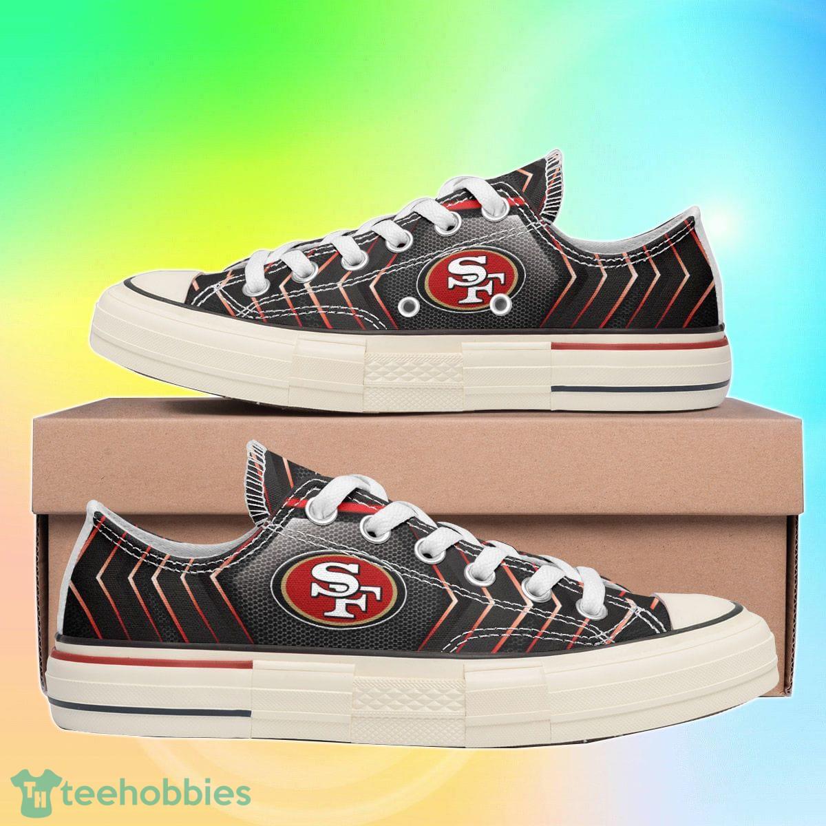 San Francisco 49ers New Low Top Shoes Canvas Shoes 06 Product Photo 2