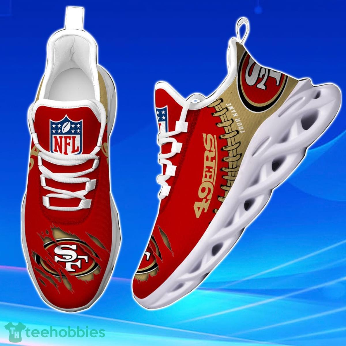 San Francisco 49ers New Trend Max Soul Shoes Running Sneakers